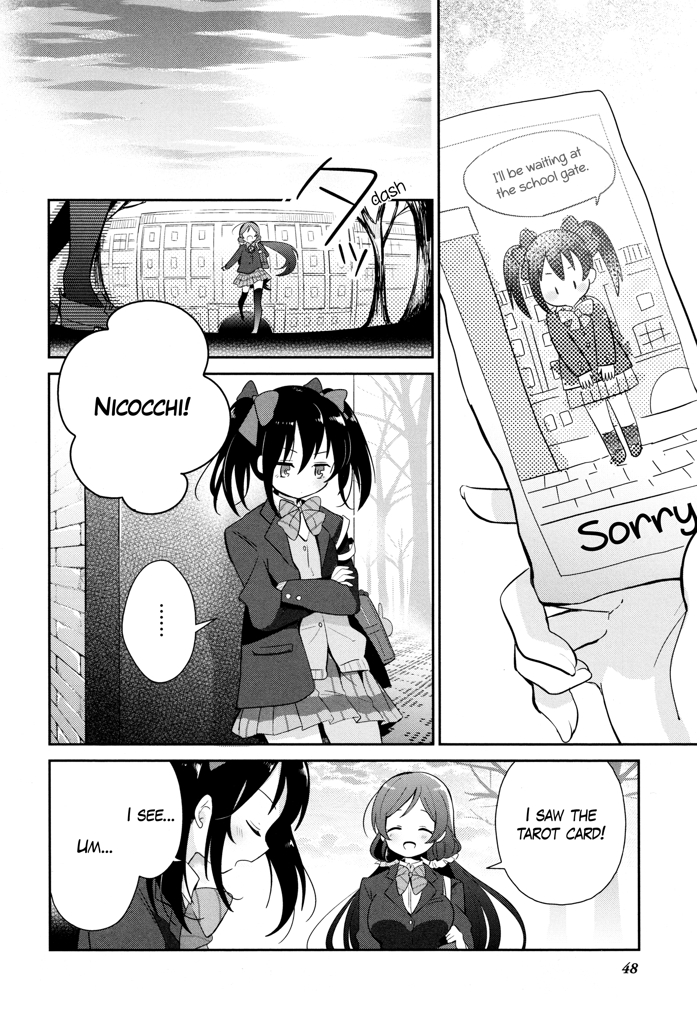 Love Live! Comic Anthology µ's Sweet Memories Apology Tarot 第14页