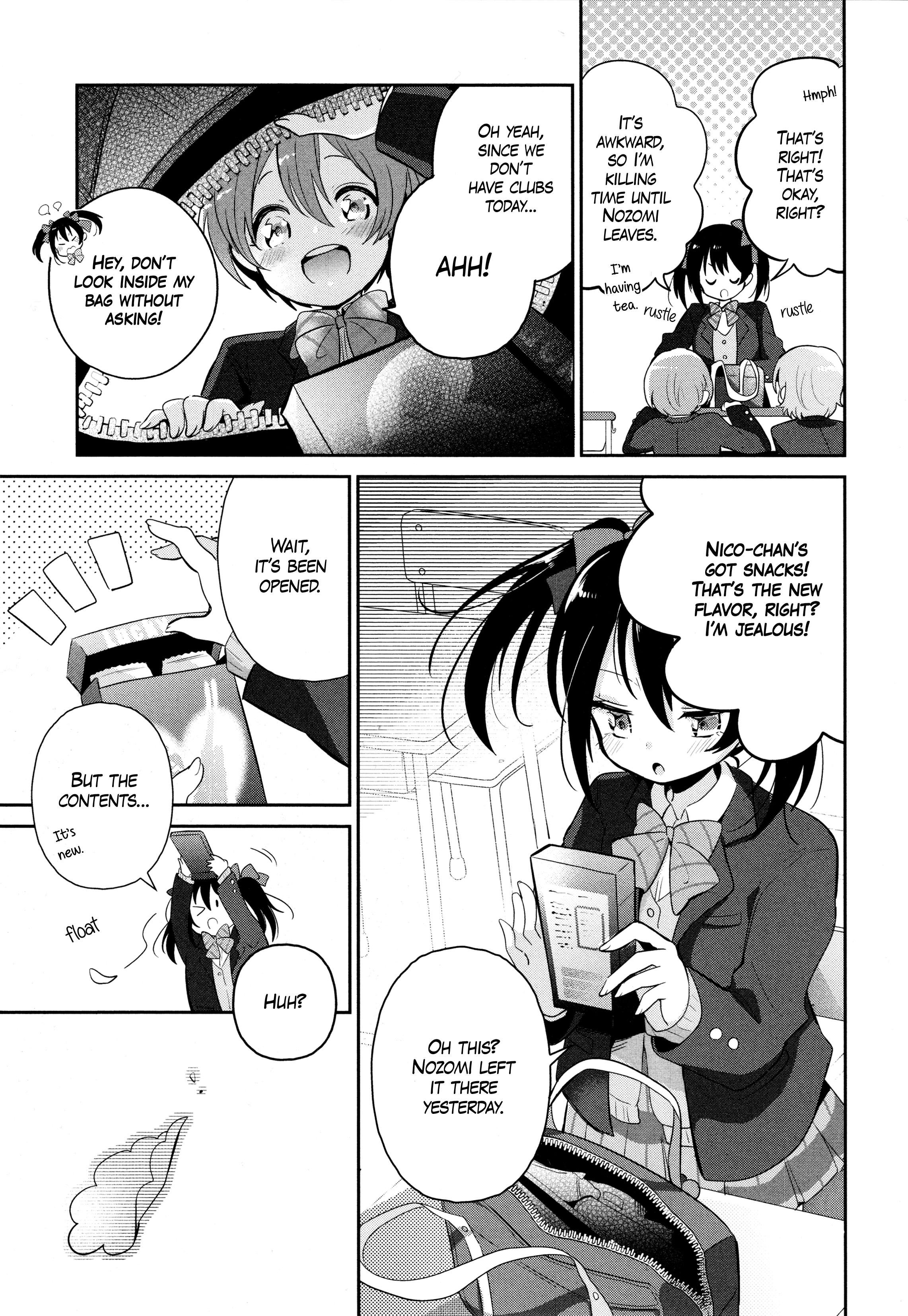 Love Live! Comic Anthology µ's Sweet Memories Apology Tarot 第9页