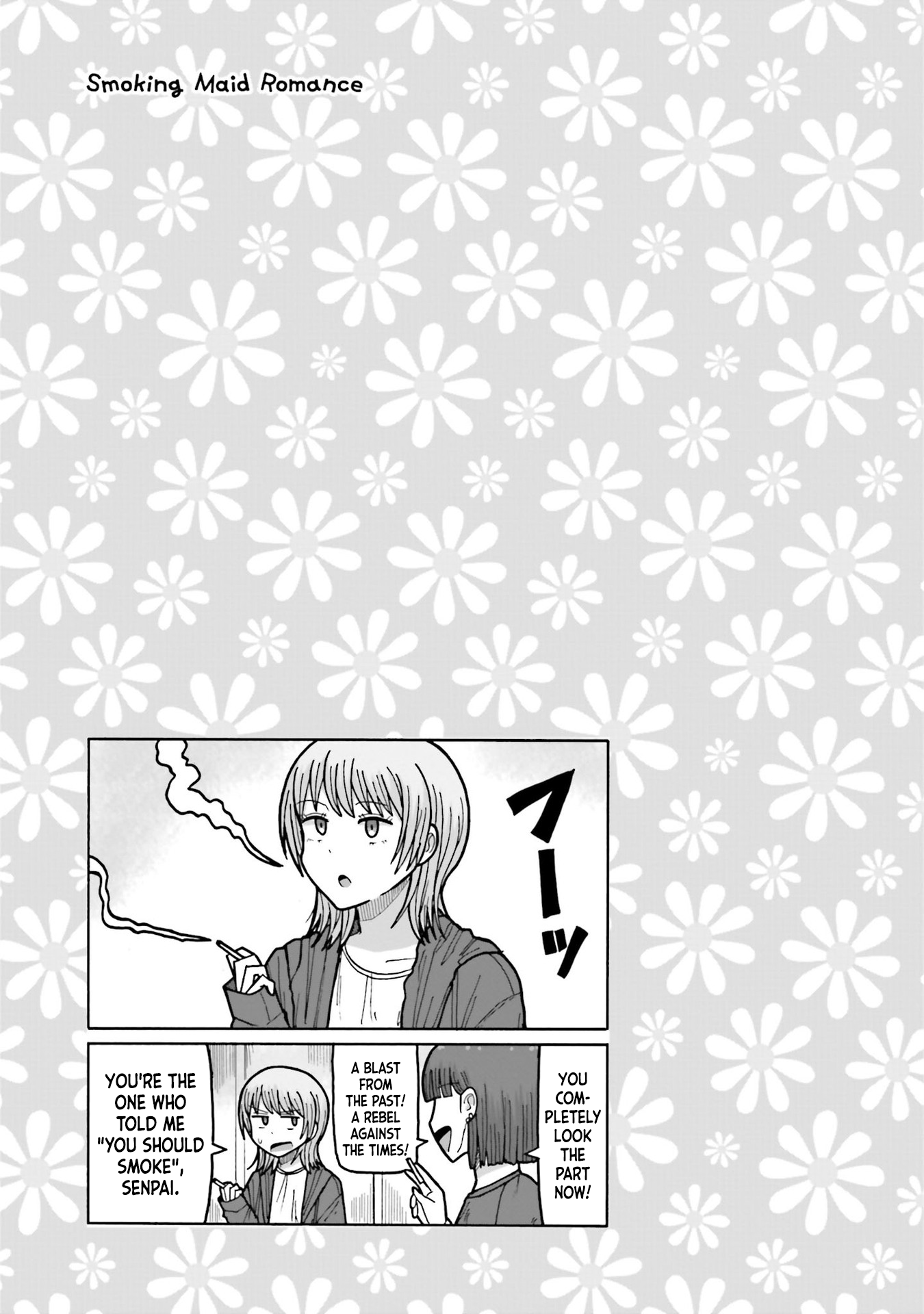 Smoking Maid Romance A chance and fears 第9页