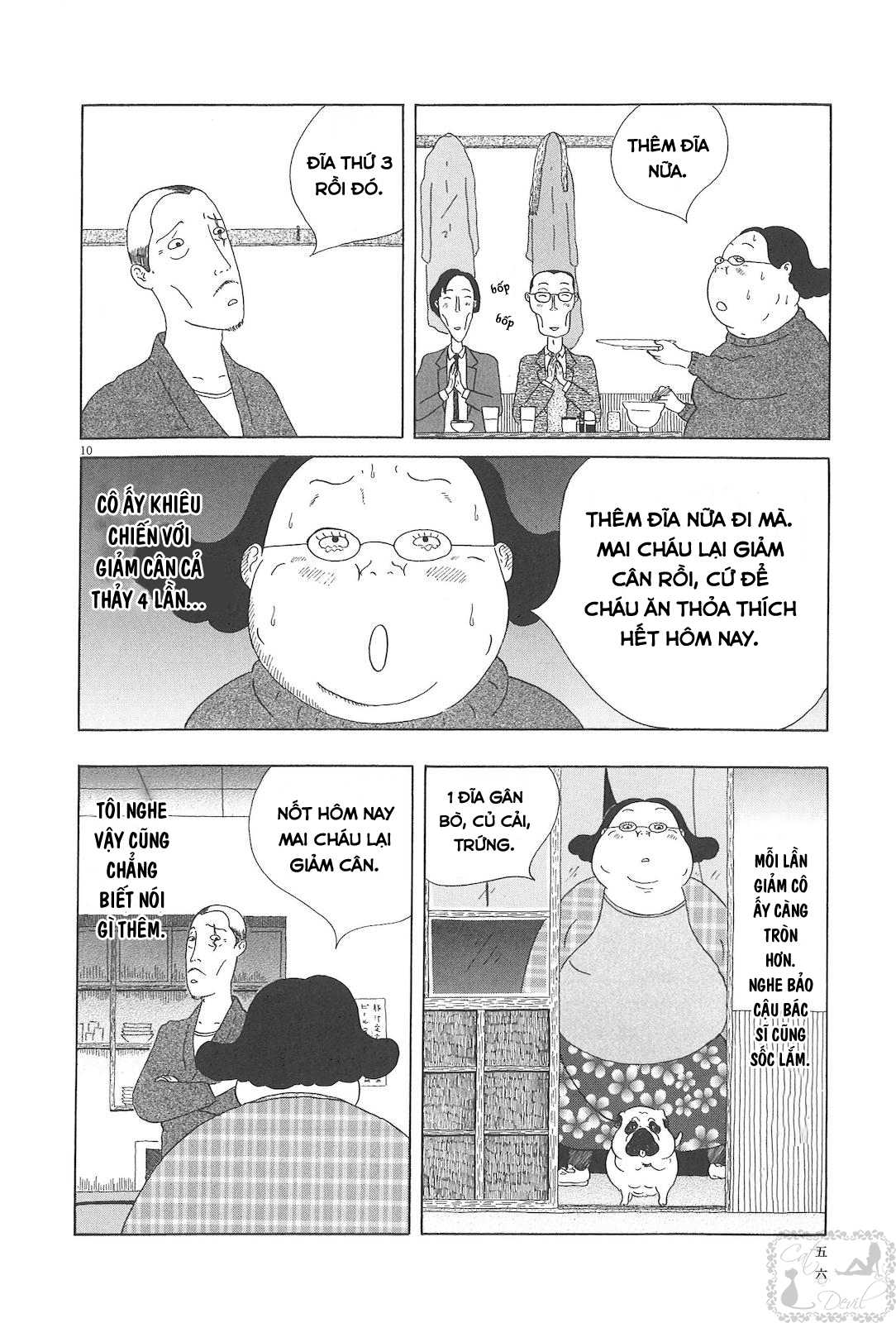 Shinya Shokudou Gân bò, củ cải và trứng 第10页