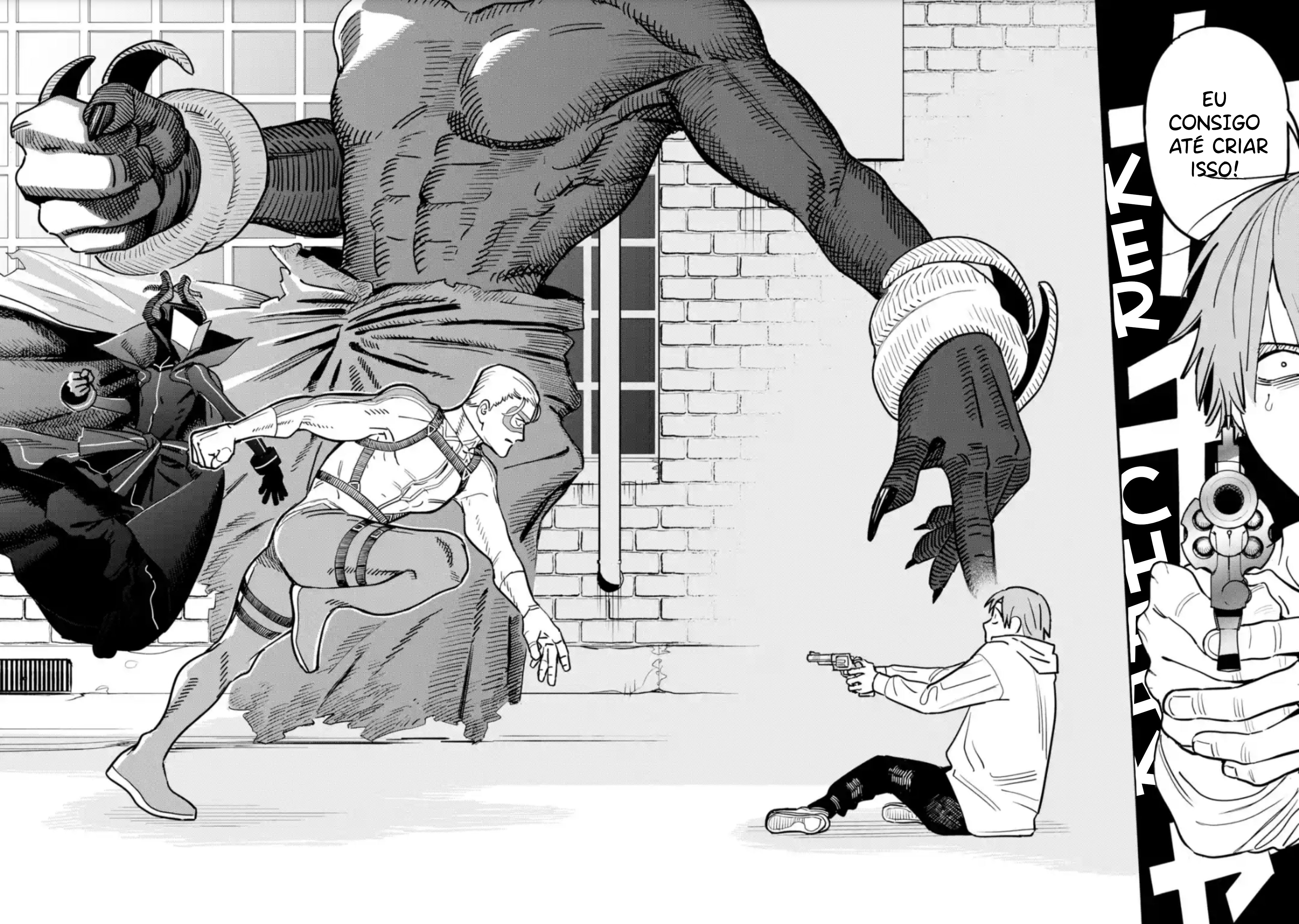 Dai Akutou Shonen O herói com a força do Superman 第17页