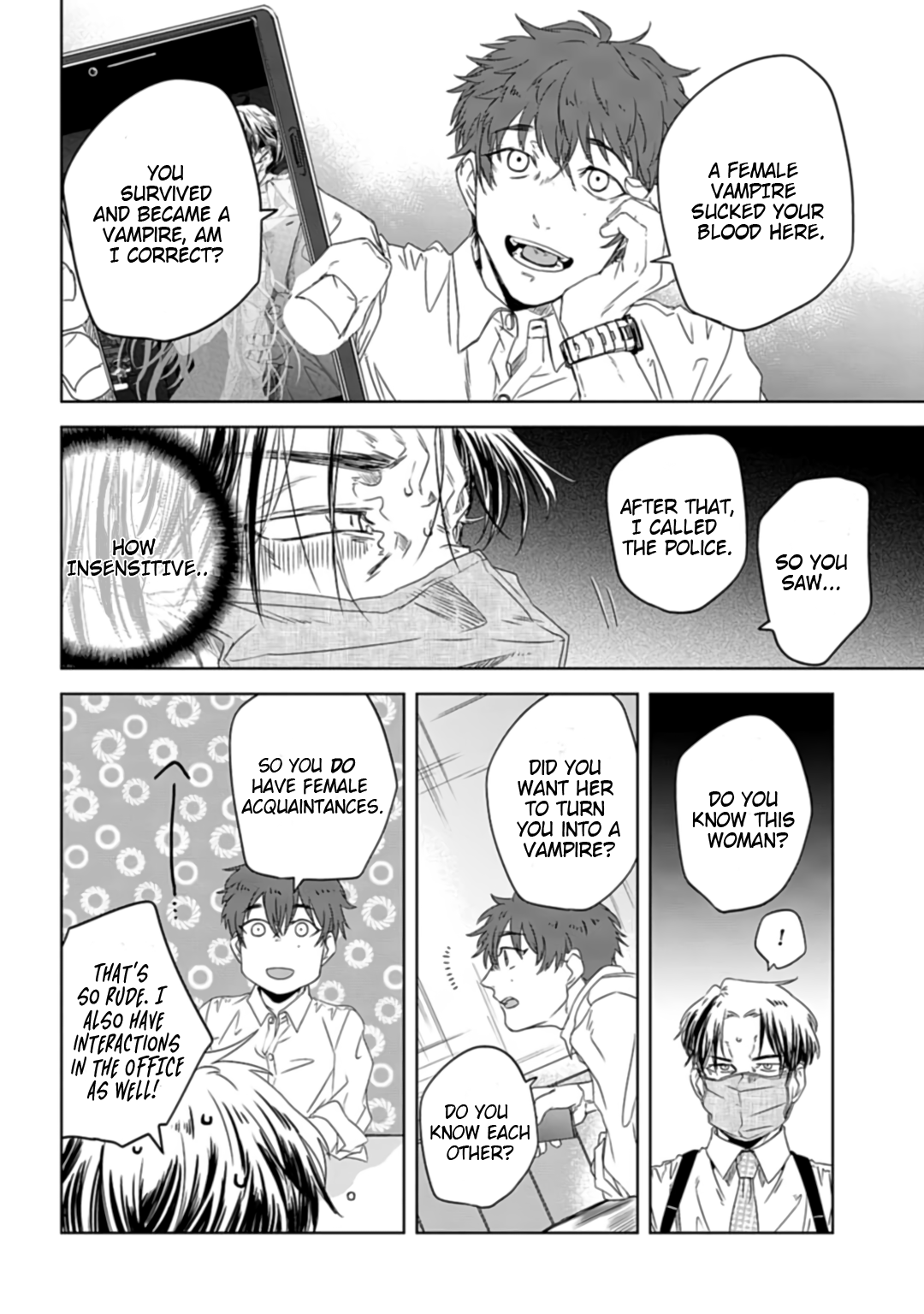 Yabun ni Kyuuketsu Shitsureishimasu. The True Nature of a Kouhai 第9页
