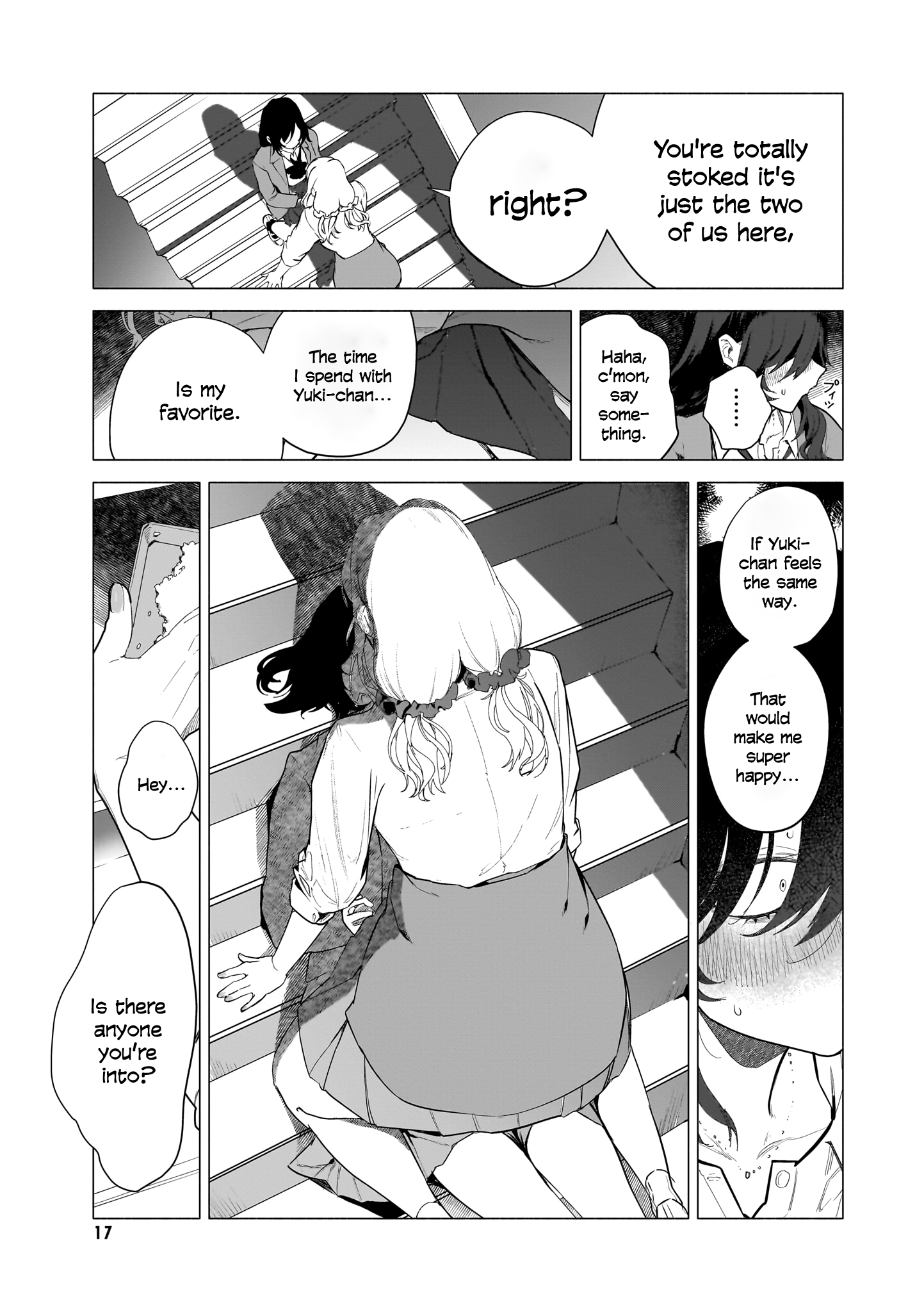 Aashi to Watashi. - Gal × Yuri Anthology Don't Call Me 'Senpai' (Keyyan) 第11页