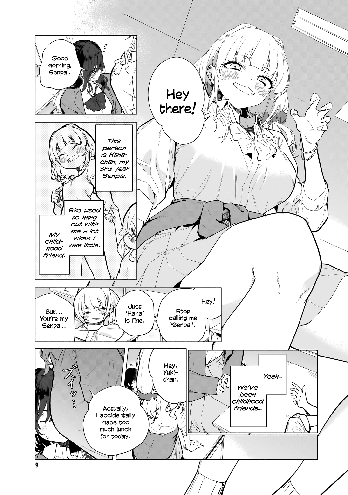 Aashi to Watashi. - Gal × Yuri Anthology Don't Call Me 'Senpai' (Keyyan) 第3页