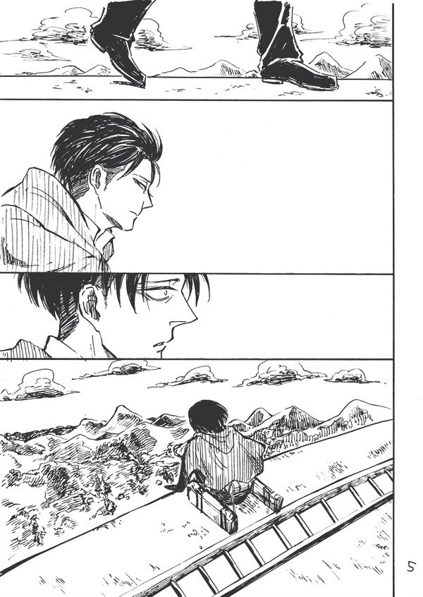 Shingeki no Kyojin - Levi and Mikasa Назустріч невідомому 第5页