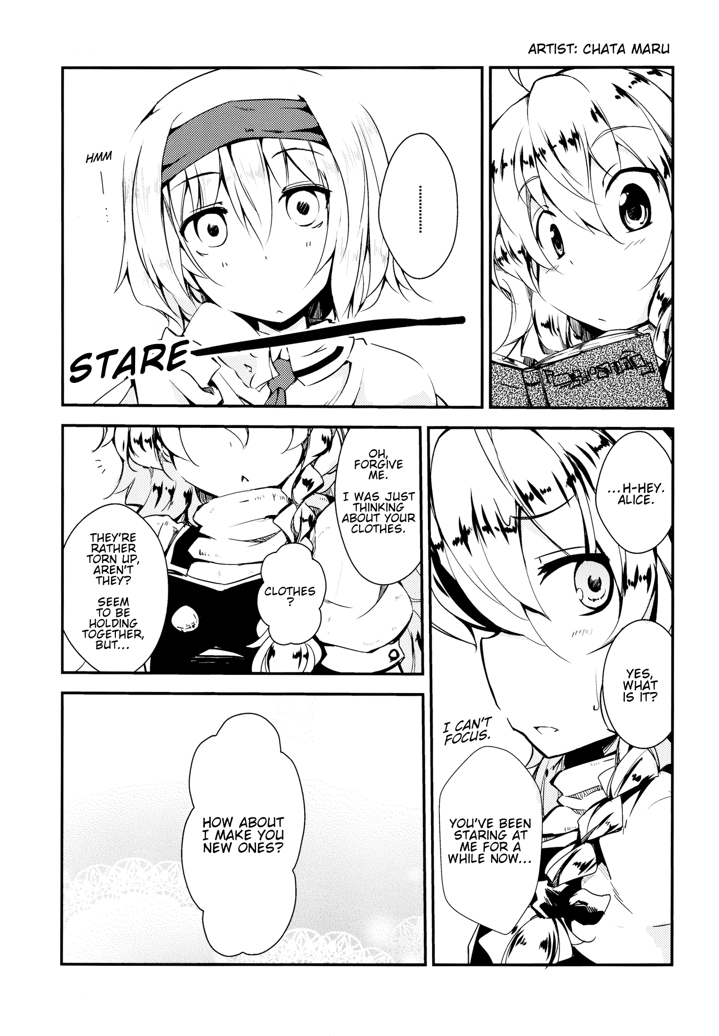 Touhou - the witches (Doujinshi) (Chata Maru) 第1页