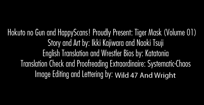 Tiger Mask Vol. 1 Ch. 5 第1页