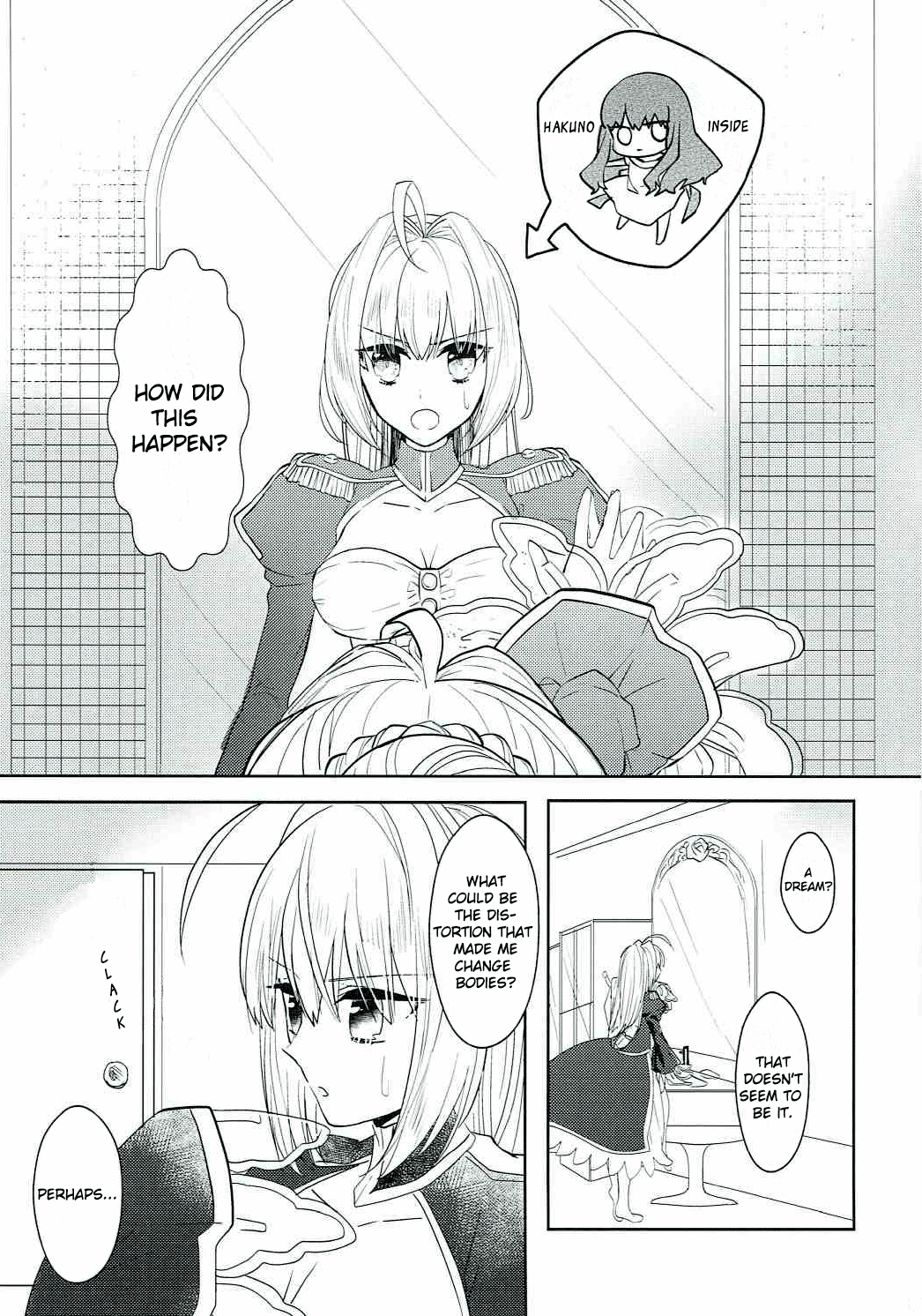 Fate/Extra - Sudden Paradox (Doujinshi) 第8页