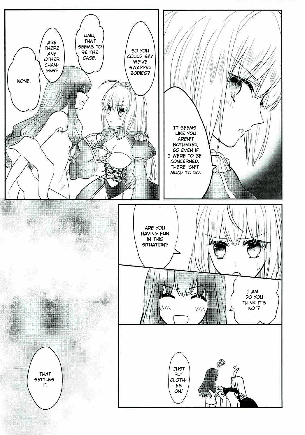 Fate/Extra - Sudden Paradox (Doujinshi) Oneshot 第10页