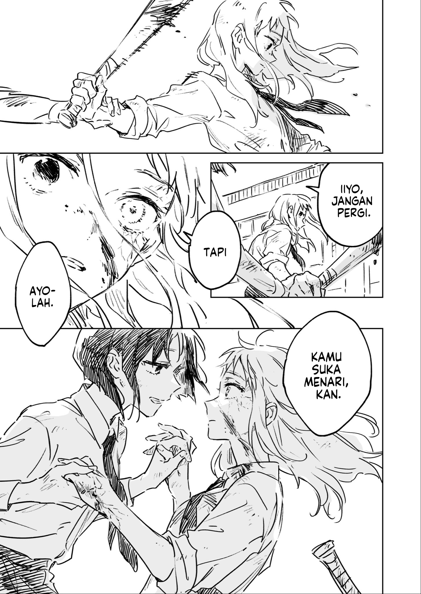 The High School Full of Zombies Atap Koridor 第3页