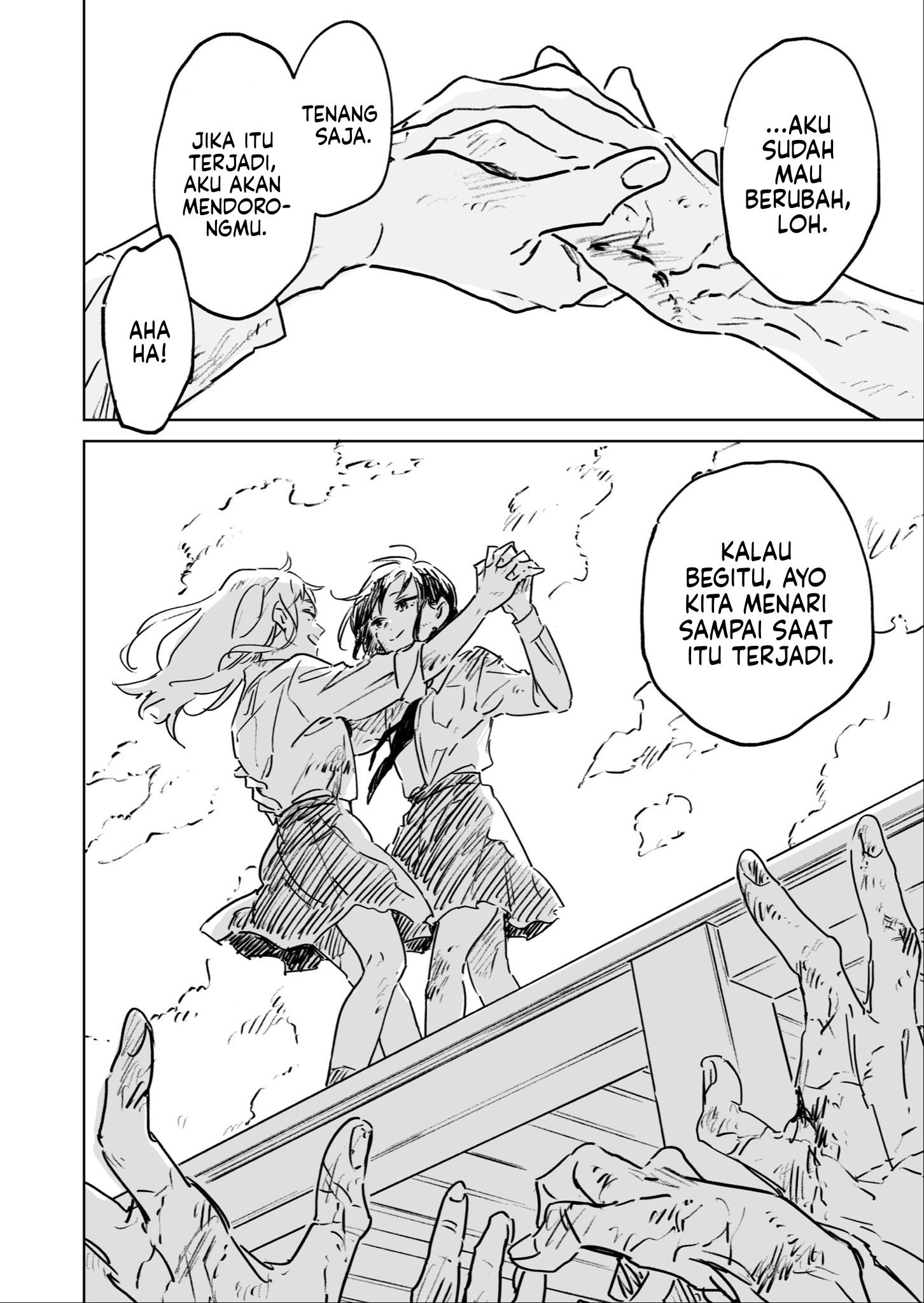 The High School Full of Zombies Atap Koridor 第4页