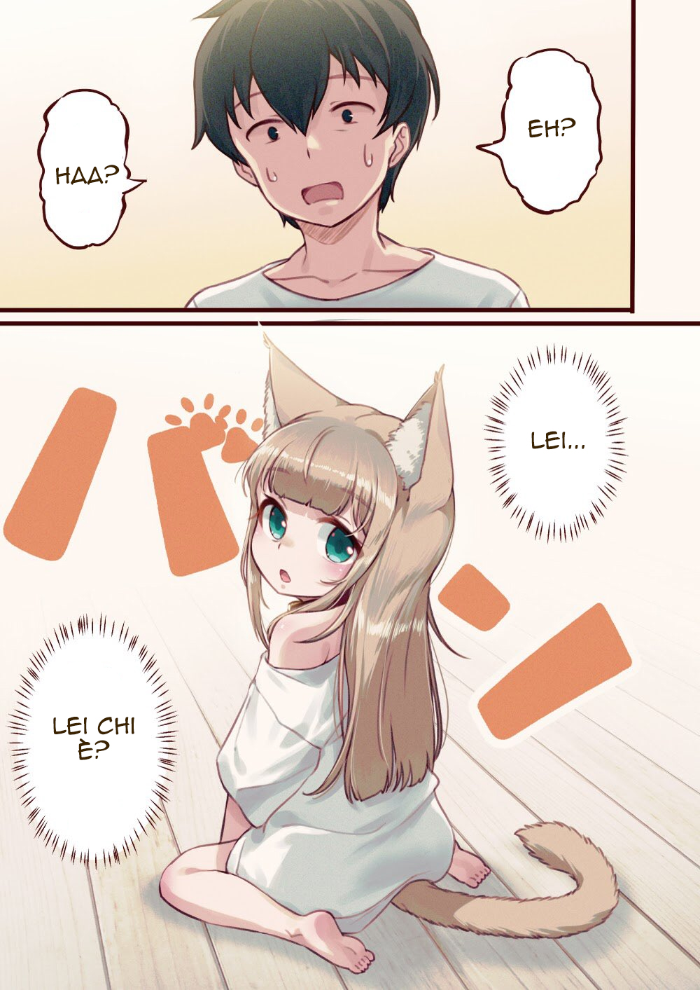 Uchi no Neko ga Onnanoko de Kawaii Finalmente un gatto! 第2页