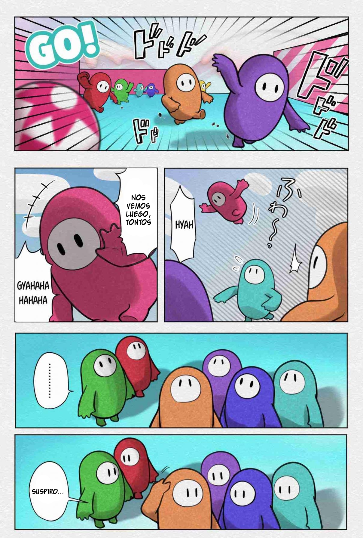 Manga About A Cheater in Fall Guys Oneshot 第1页