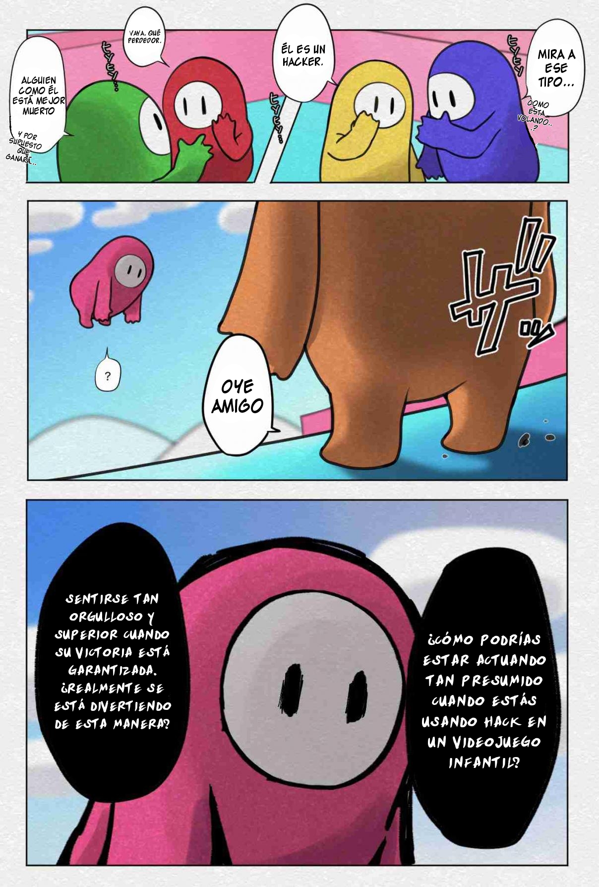 Manga About A Cheater in Fall Guys Oneshot 第2页