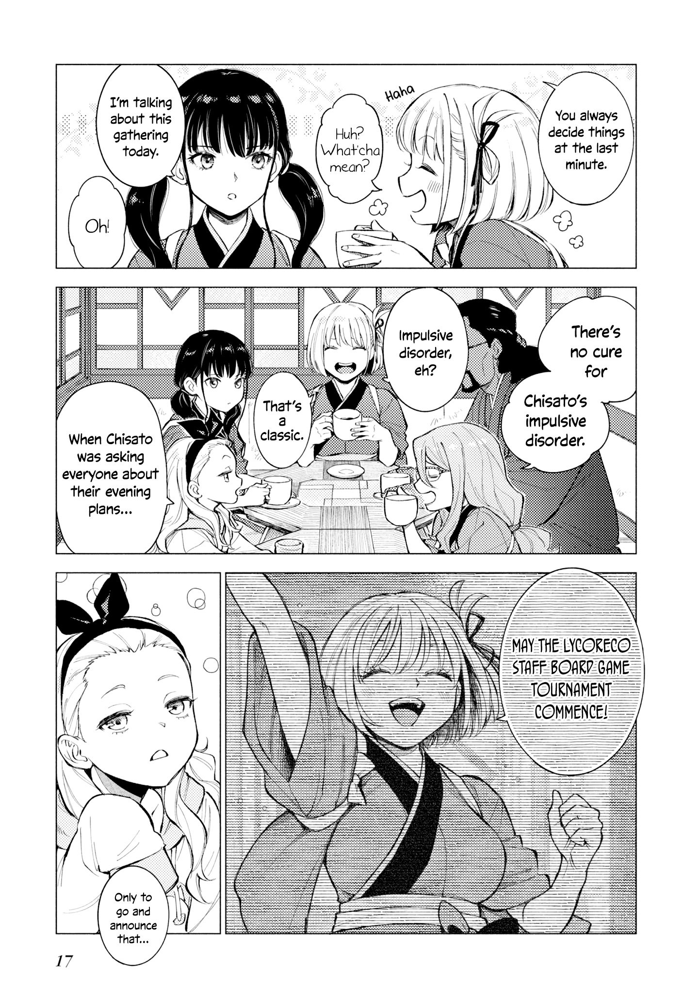 Lycoris Recoil: Koushiki Comic Anthology - Reload Let's Play! 第5页
