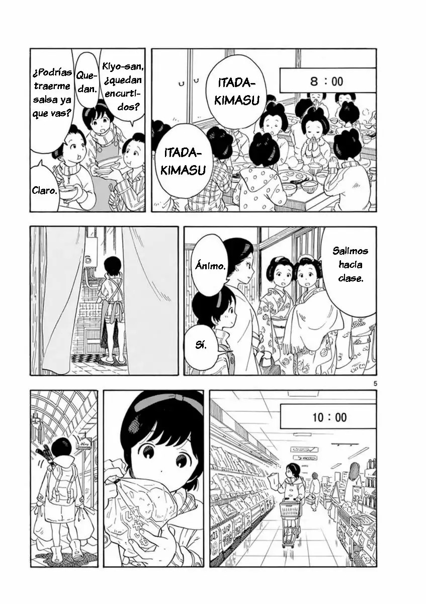 Maiko-san Chi no Makanai-san Un dia en la vida de Kiyo chan 第6页