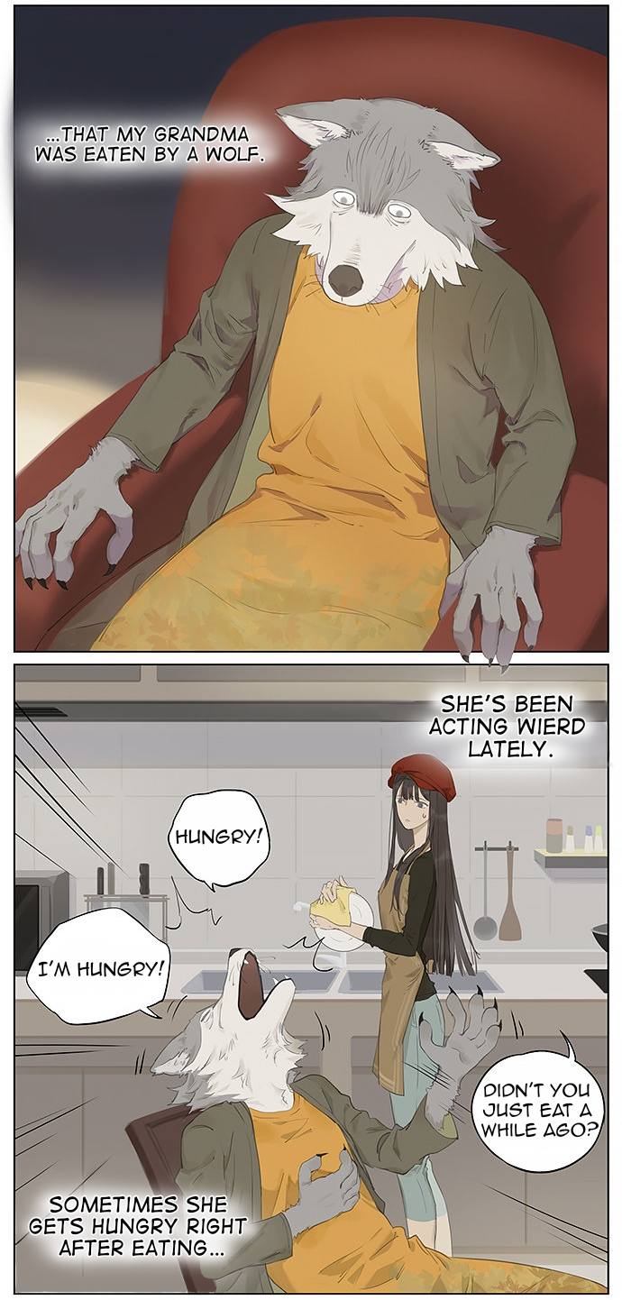 The Little Red Riding Hood 第2页