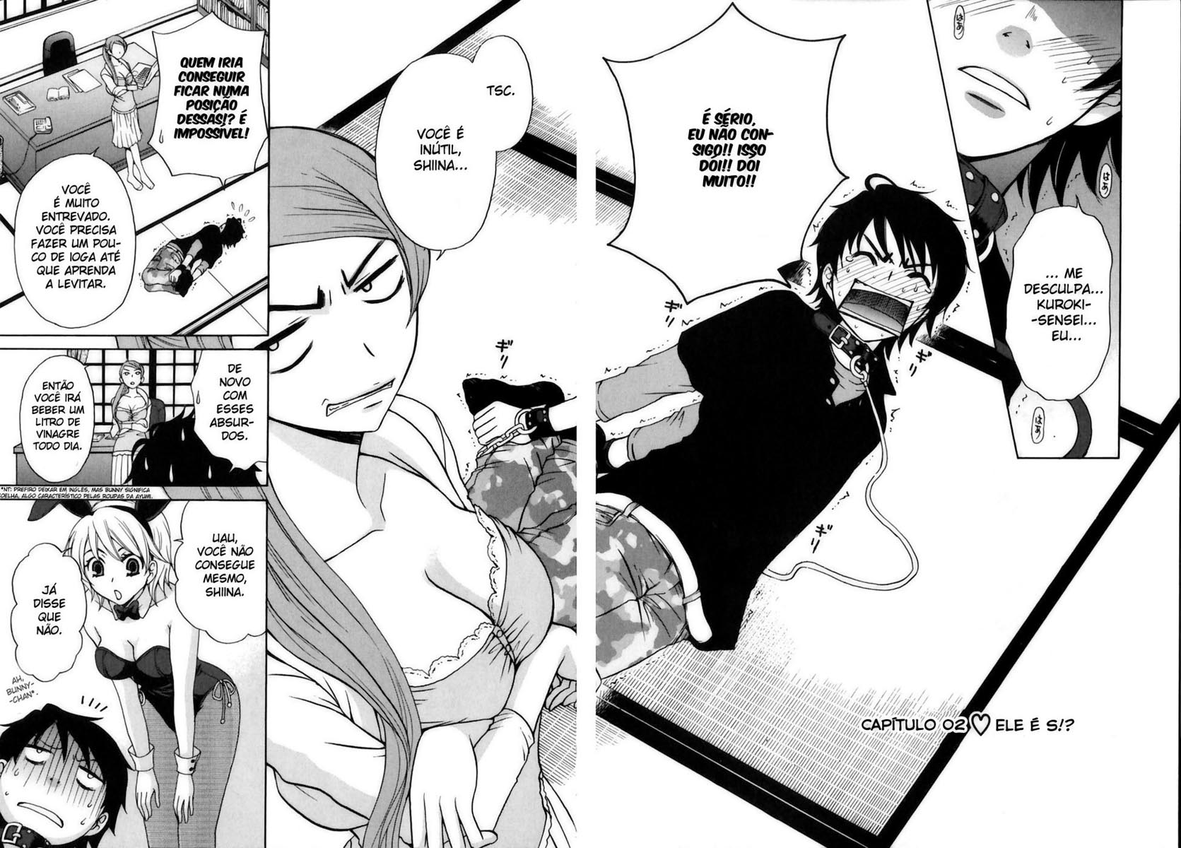 Kanojo wa Kannou Shousetsuka Ele é S!? 第3页