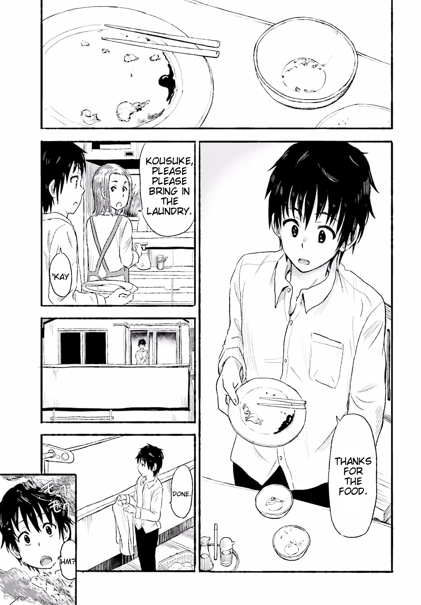 Higashi no Kurume to Tonari no Meguru Tsukahara Meguru, A Mysterious Way of Life. 第6页