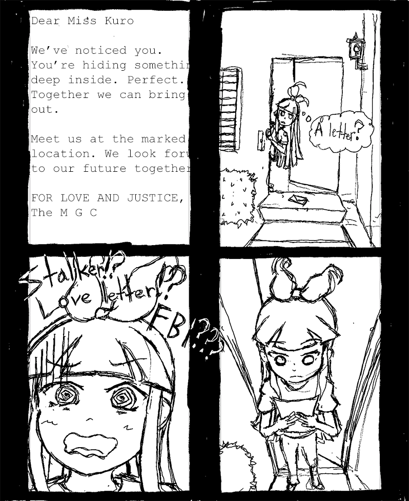 Sketchy ★ Magical Girls 4koma 第4页
