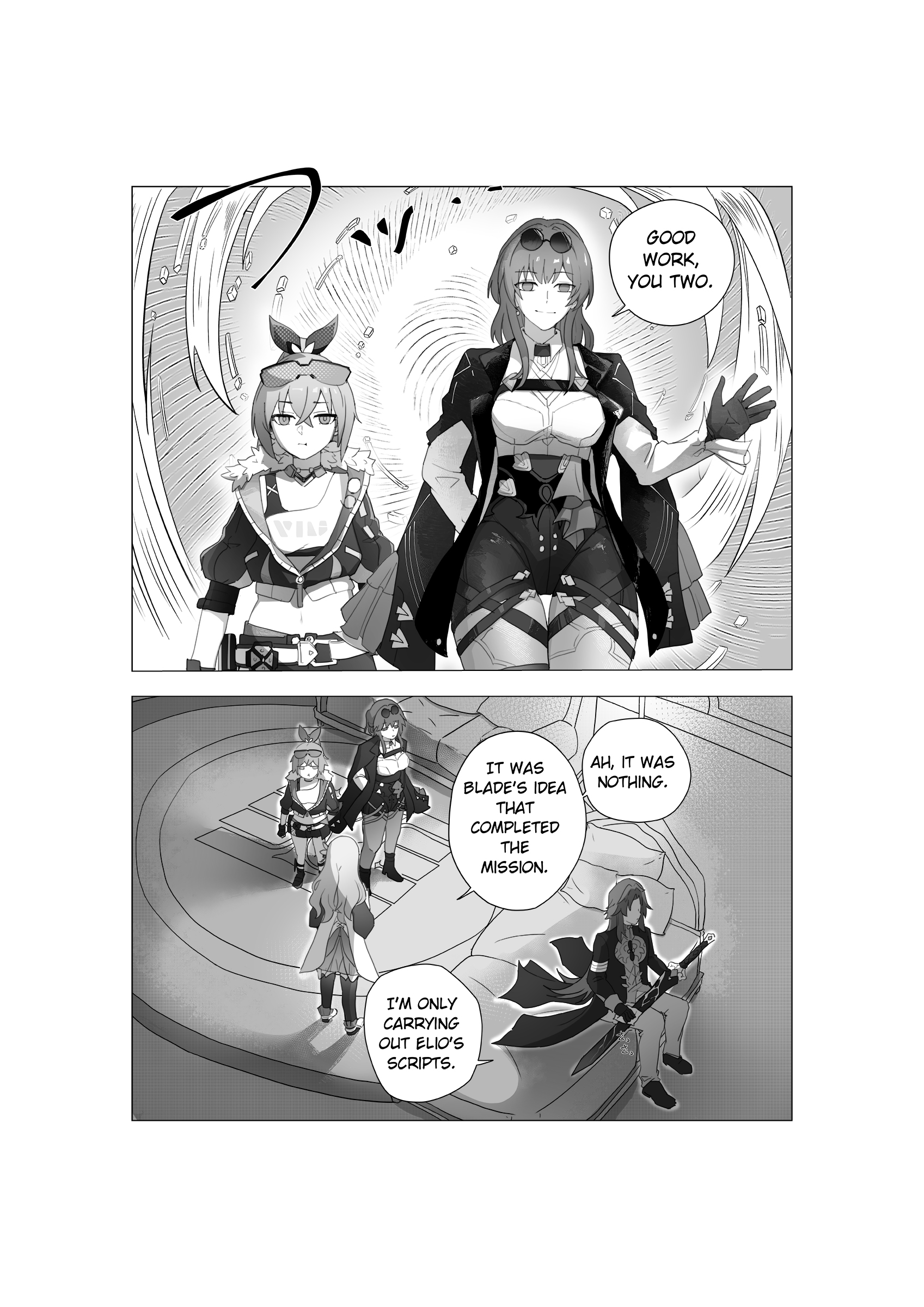 Paradise Beyond the Horizon Line Part 2: Destiny 第3页