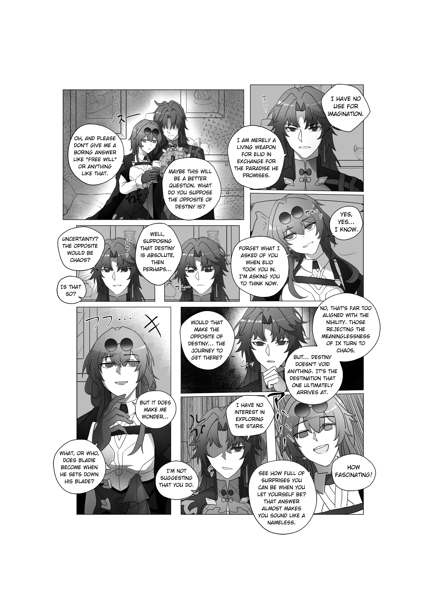 Paradise Beyond the Horizon Line Part 2: Destiny 第8页
