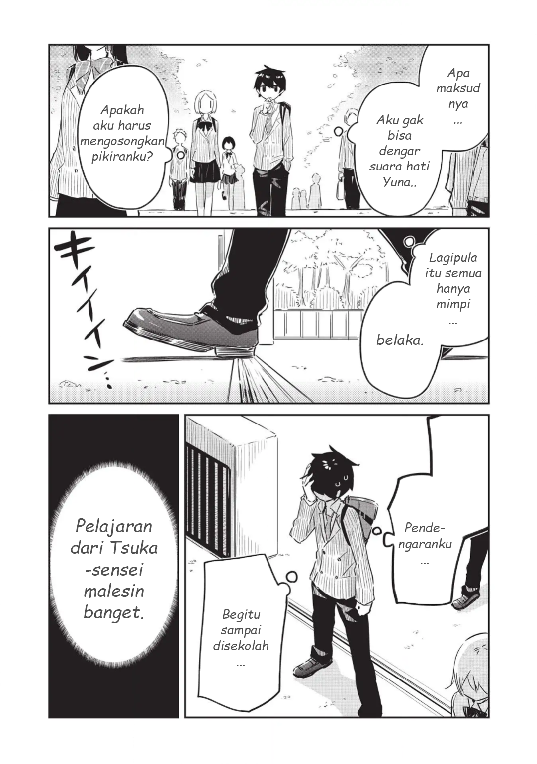 Ittsumo Shiotaiou na Osananajimi dakedo, Ore ni Kataomoi shite iru no ga Barebare de Kawaii. Menolong kucing bisa mendapatkan kekuatan gaib - Hanya kesan pribadi ② 第28页