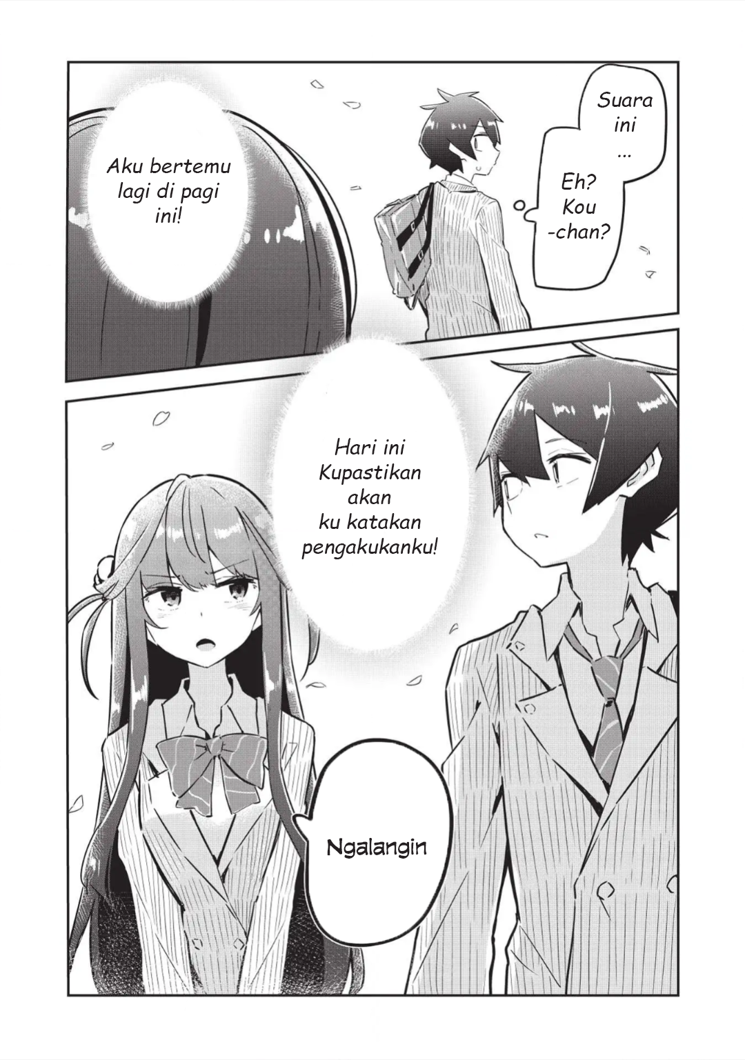 Ittsumo Shiotaiou na Osananajimi dakedo, Ore ni Kataomoi shite iru no ga Barebare de Kawaii. Menolong kucing bisa mendapatkan kekuatan gaib - Hanya kesan pribadi ② 第30页