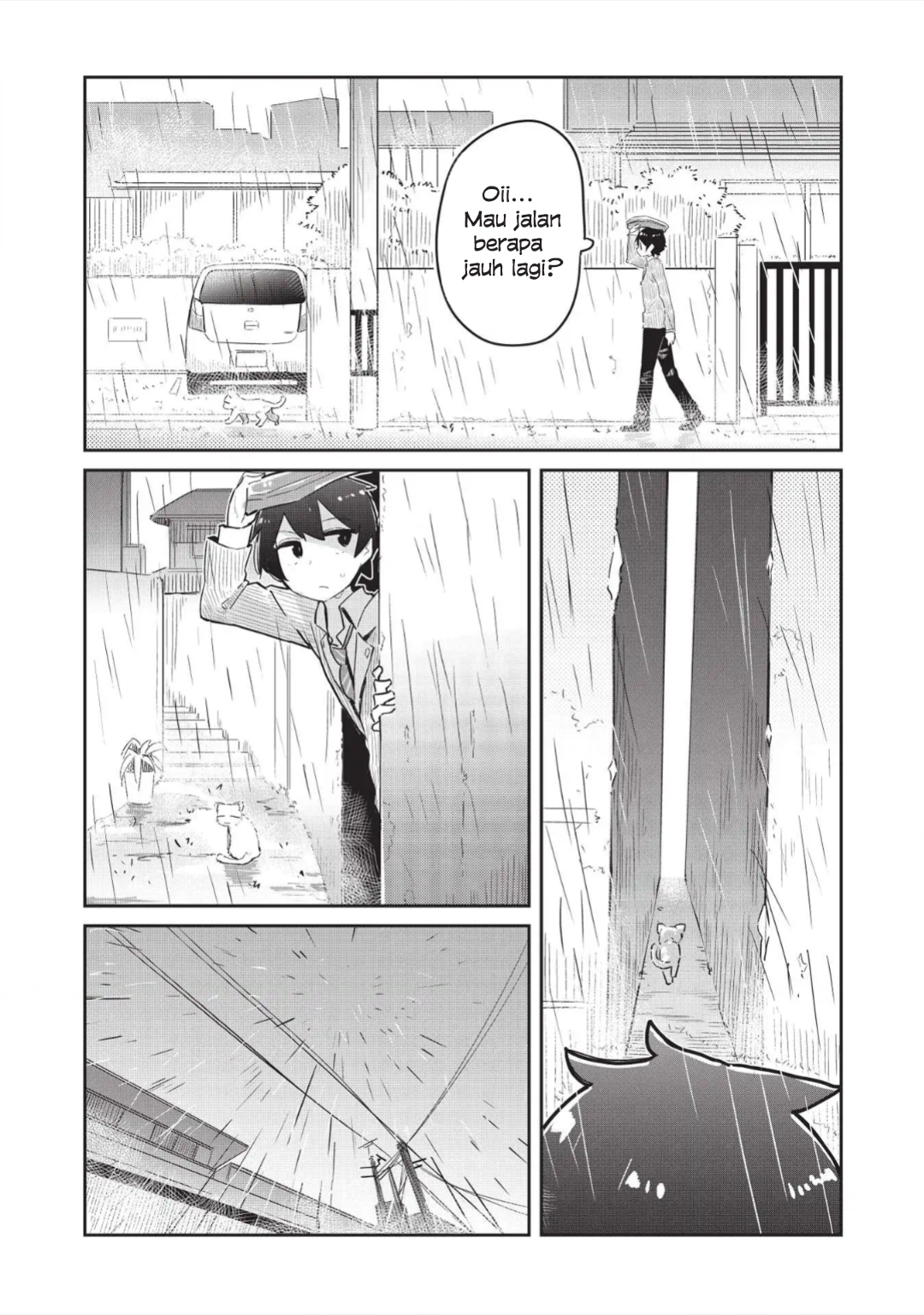 Ittsumo Shiotaiou na Osananajimi dakedo, Ore ni Kataomoi shite iru no ga Barebare de Kawaii. Menolong kucing bisa mendapatkan kekuatan gaib - Hanya kesan pribadi ② 第6页