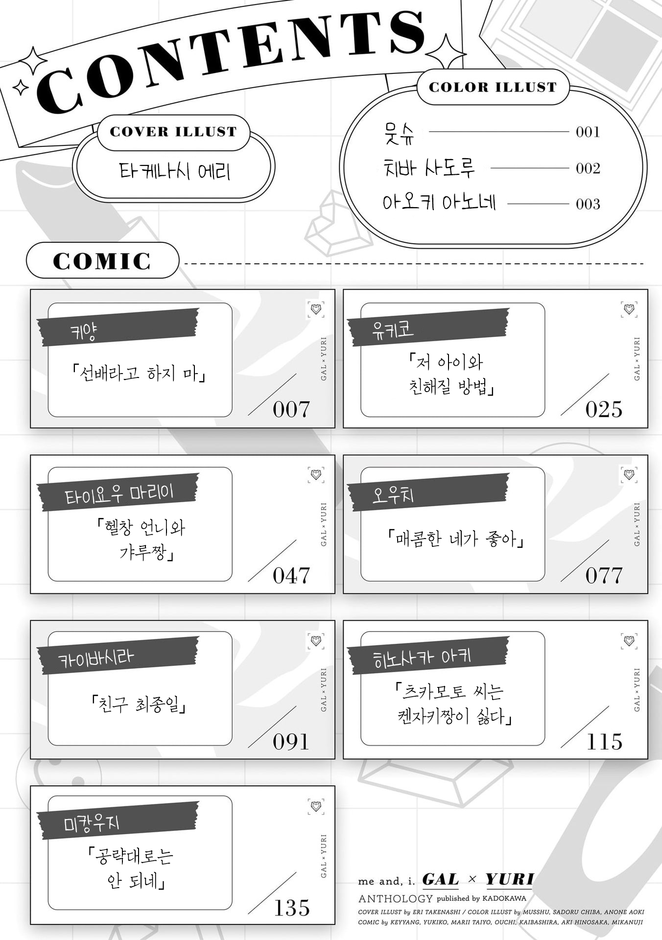 Aashi to Watashi. - Gal × Yuri Anthology 第7页