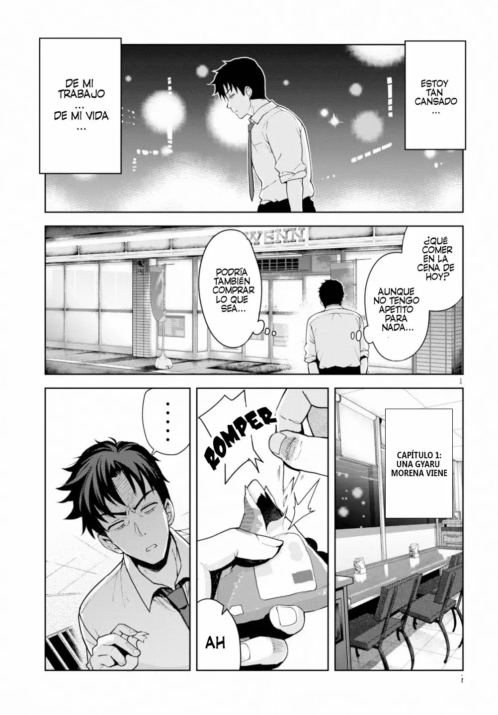 Kuro Gal-san ga Kuru! Vol. 1 Ch. 1 第3页