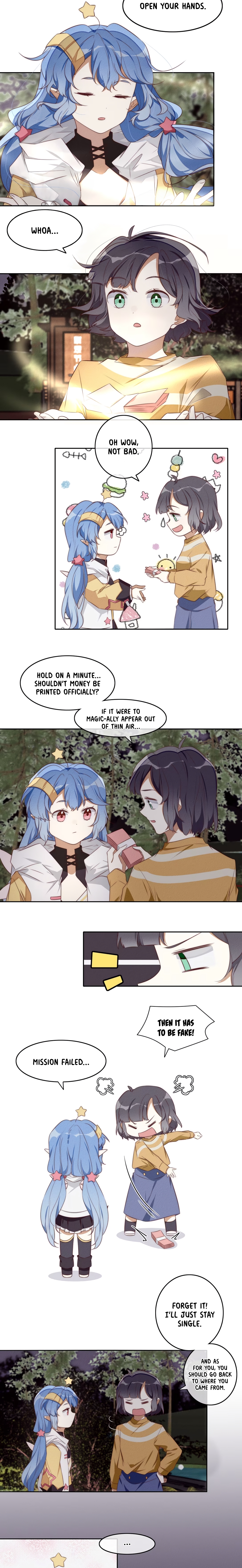 I Got a Girlfriend From a Shooting Star Lack of Business Skills 第3页