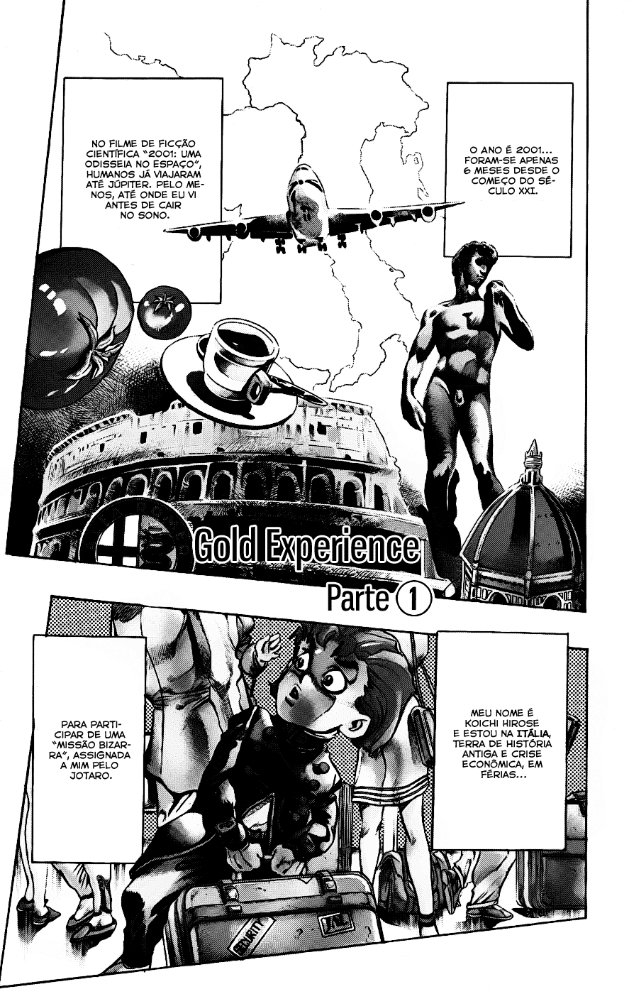 JoJo's Bizarre Adventure Part 5 - Golden Wind Vol. 1 Ch. 1 第1页