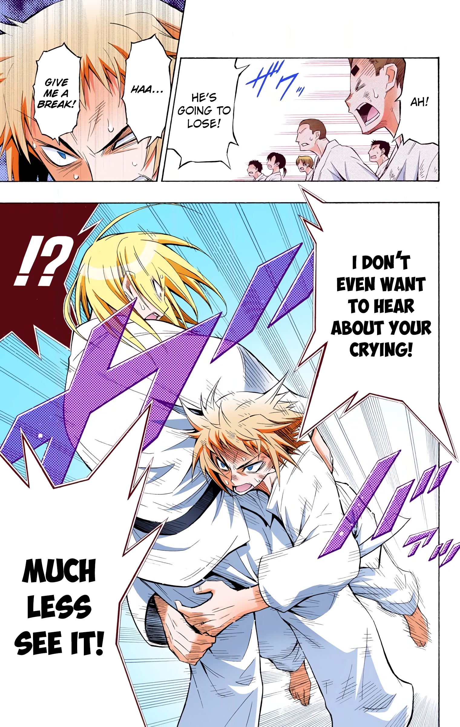 Medaka Box (Official Colored) I Won't Tell You Not to Lose 第11页