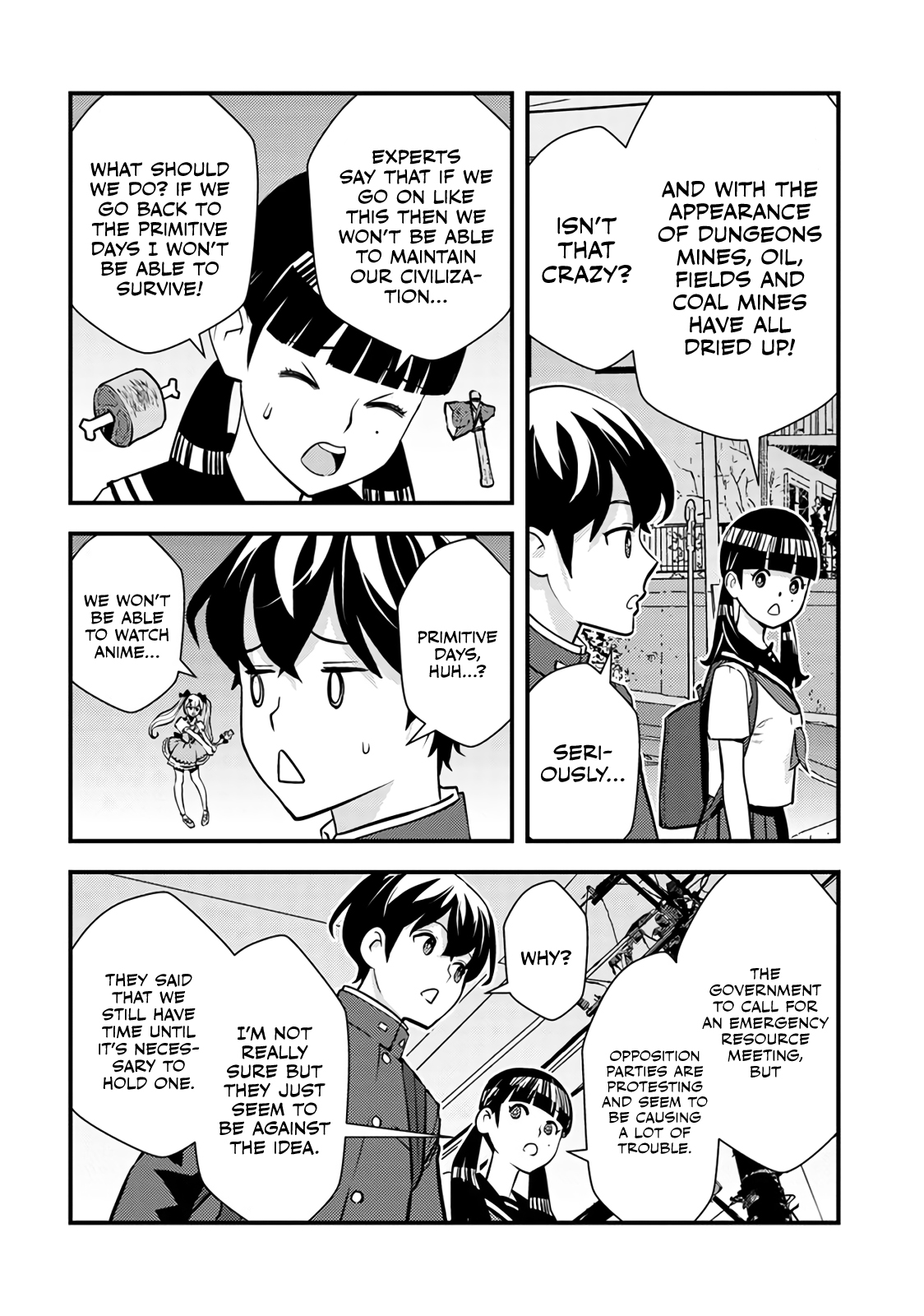 Isekai-gaeri no Yuusha wa, Dungeon ga Shutsugen Shita Genjitsu Sekai de, Influencer ni Natte Kane o Kasegimasu! Vol. 1 Ch. 1 第56页