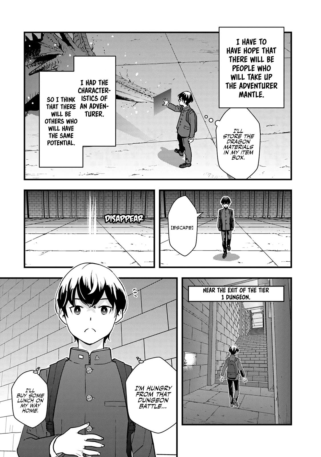 Isekai-gaeri no Yuusha wa, Dungeon ga Shutsugen Shita Genjitsu Sekai de, Influencer ni Natte Kane o Kasegimasu! Vol. 1 Ch. 1 第64页