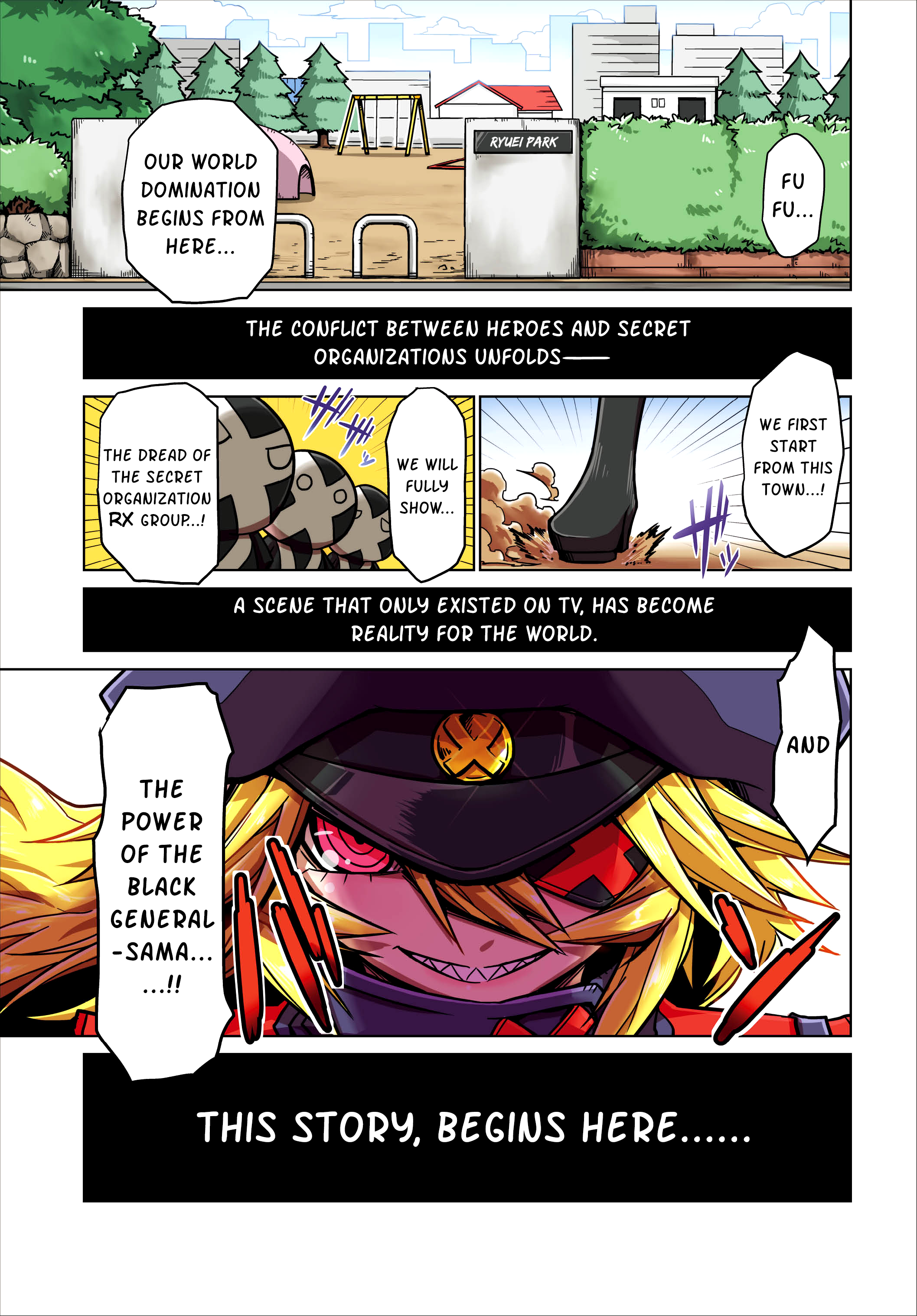 Zannen Jokanbu Black General-san 第3页