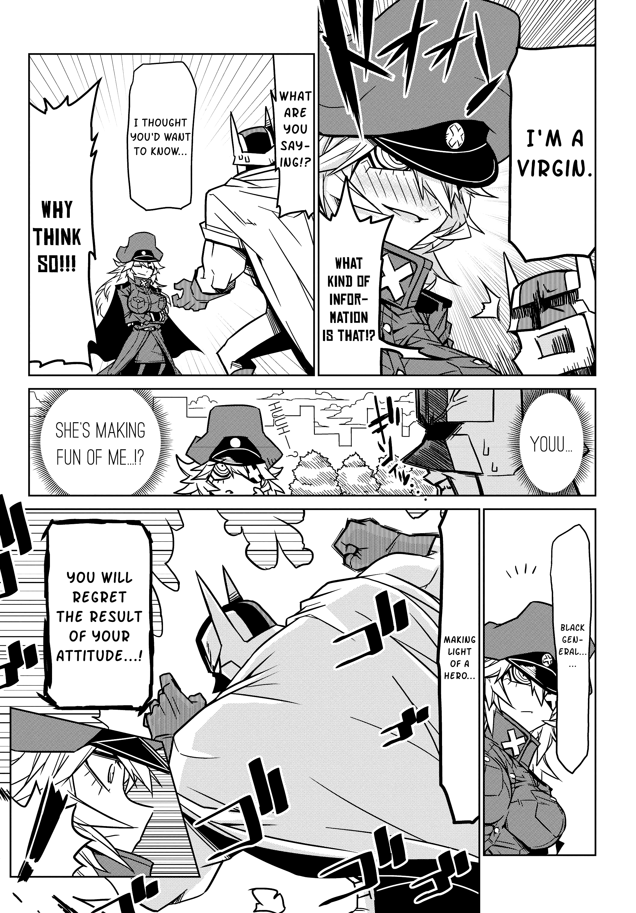 Zannen Jokanbu Black General-san 第8页