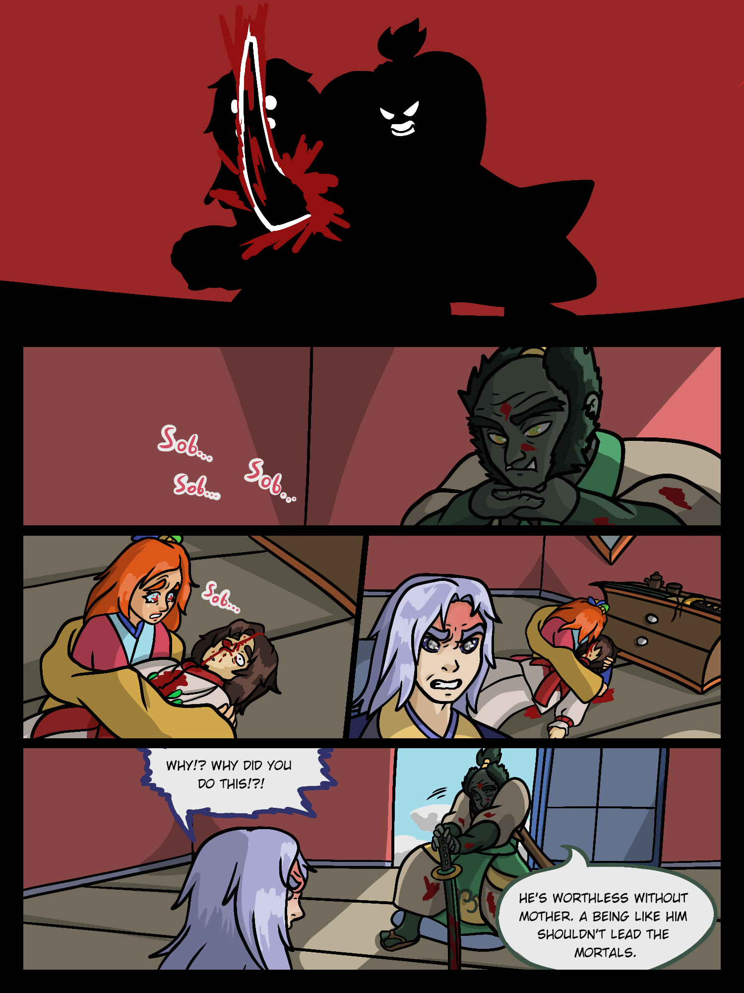 They Rise At Dusk Chapter 3: Three Precious Children 第32页