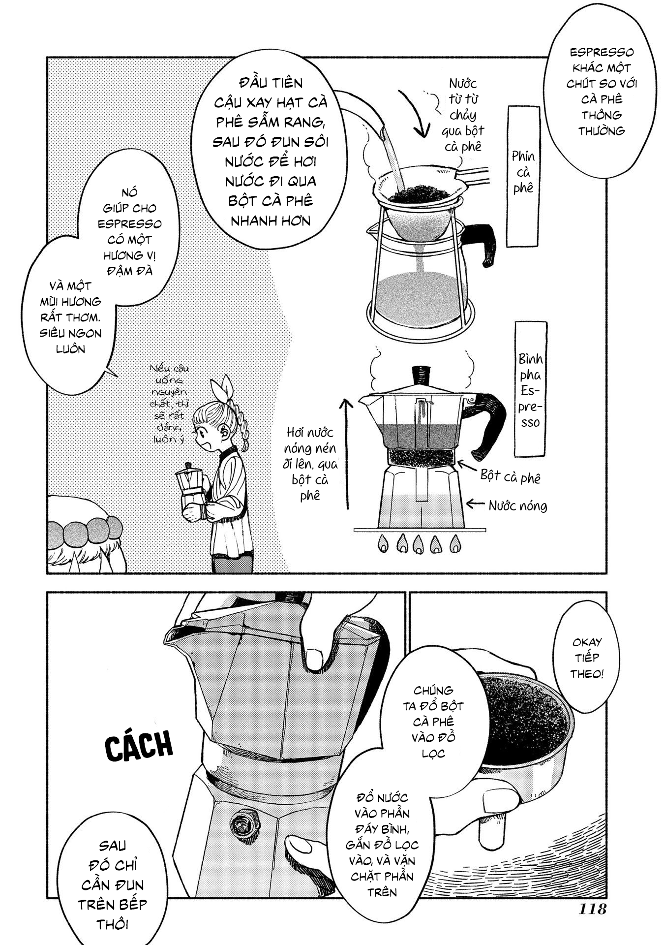 Owari Nochi, Asanagi Kurashi. Say x một bình Moka đơn giản 第14页