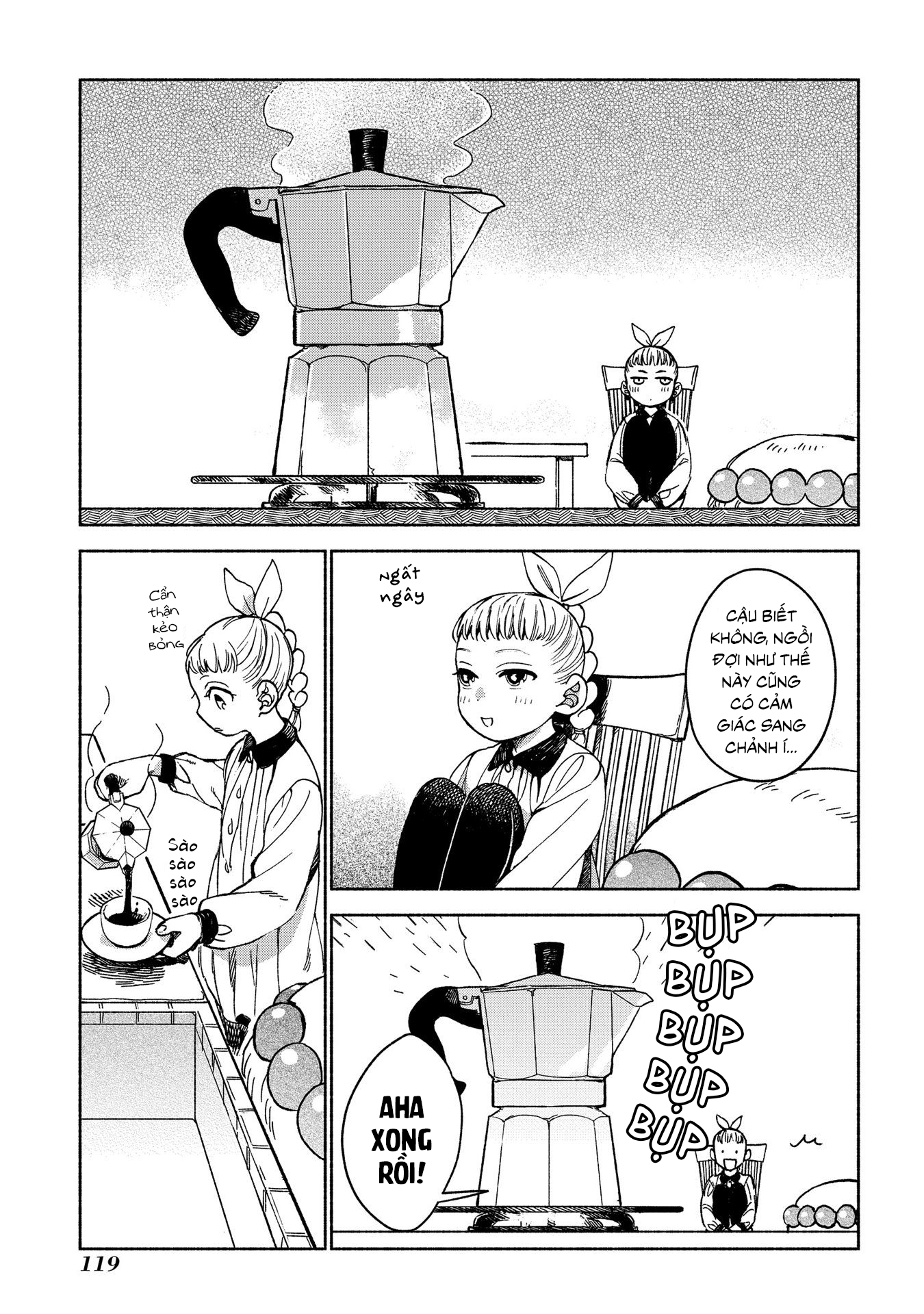 Owari Nochi, Asanagi Kurashi. Say x một bình Moka đơn giản 第15页