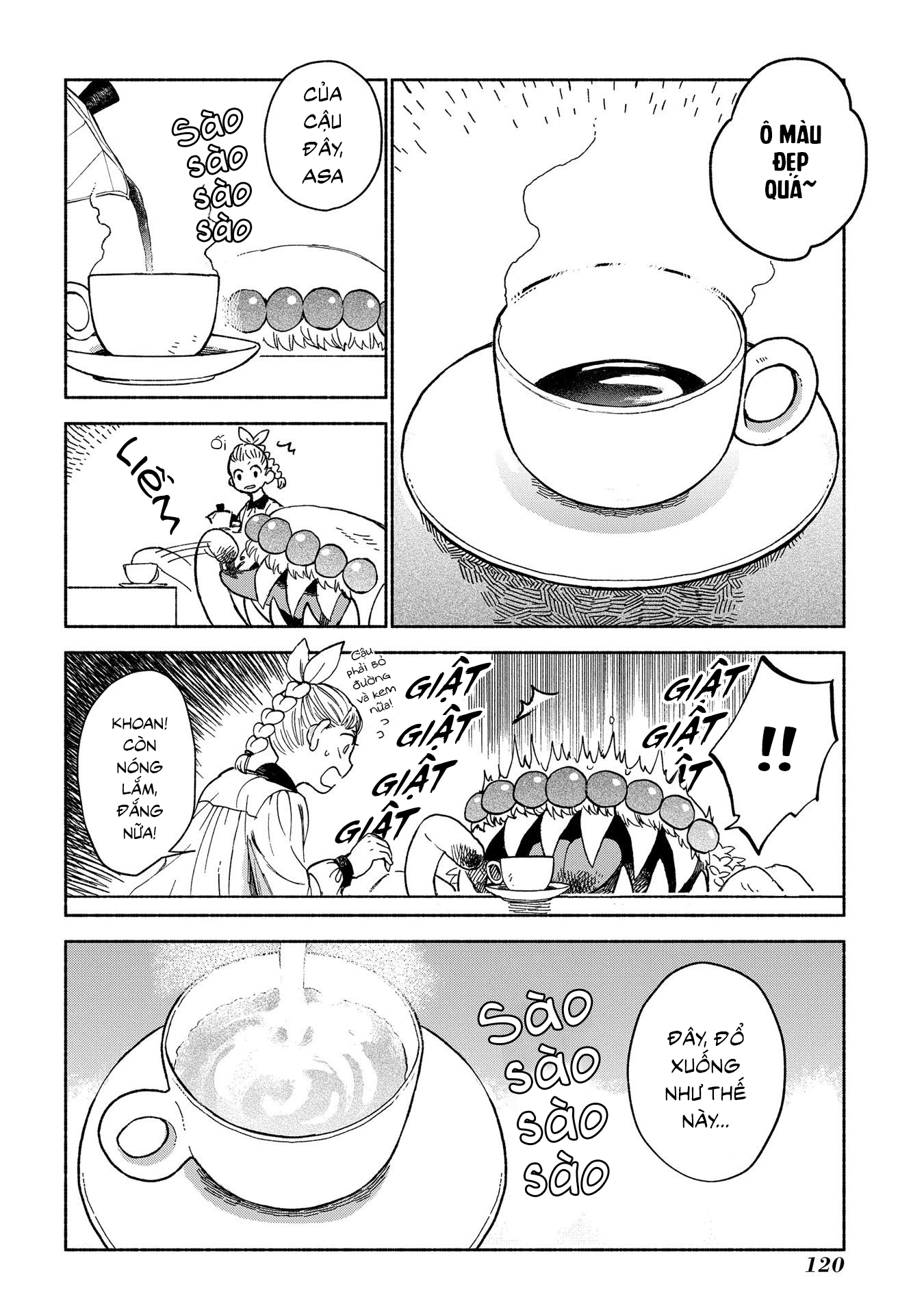 Owari Nochi, Asanagi Kurashi. Say x một bình Moka đơn giản 第16页