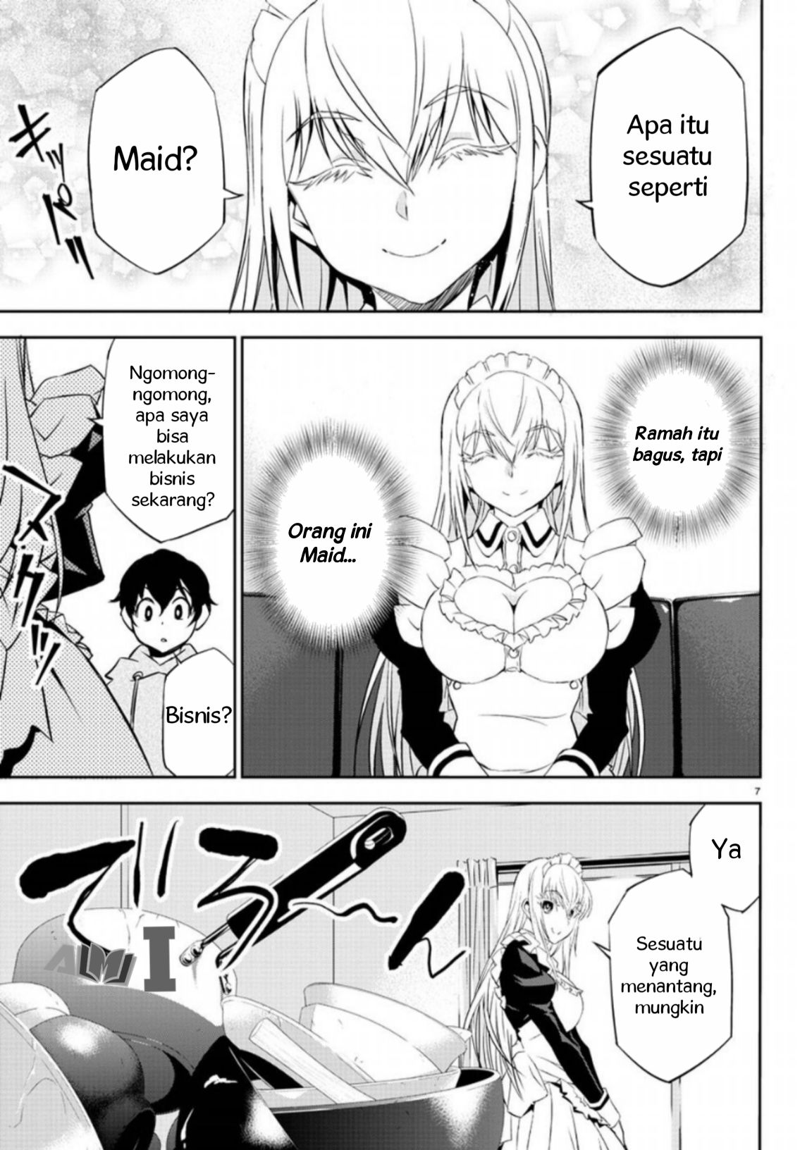Oshikake Maid Shirayuki-san "Pengenalan dari Membaca Warna Mata 3P!" 第13页