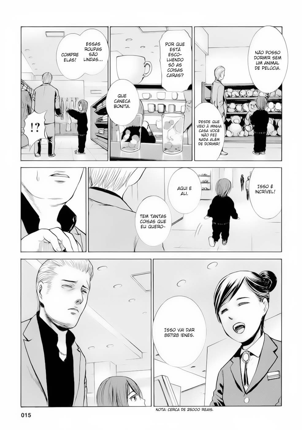 Hinamatsuri Uma Garota Psicocinética Aparece 第17页