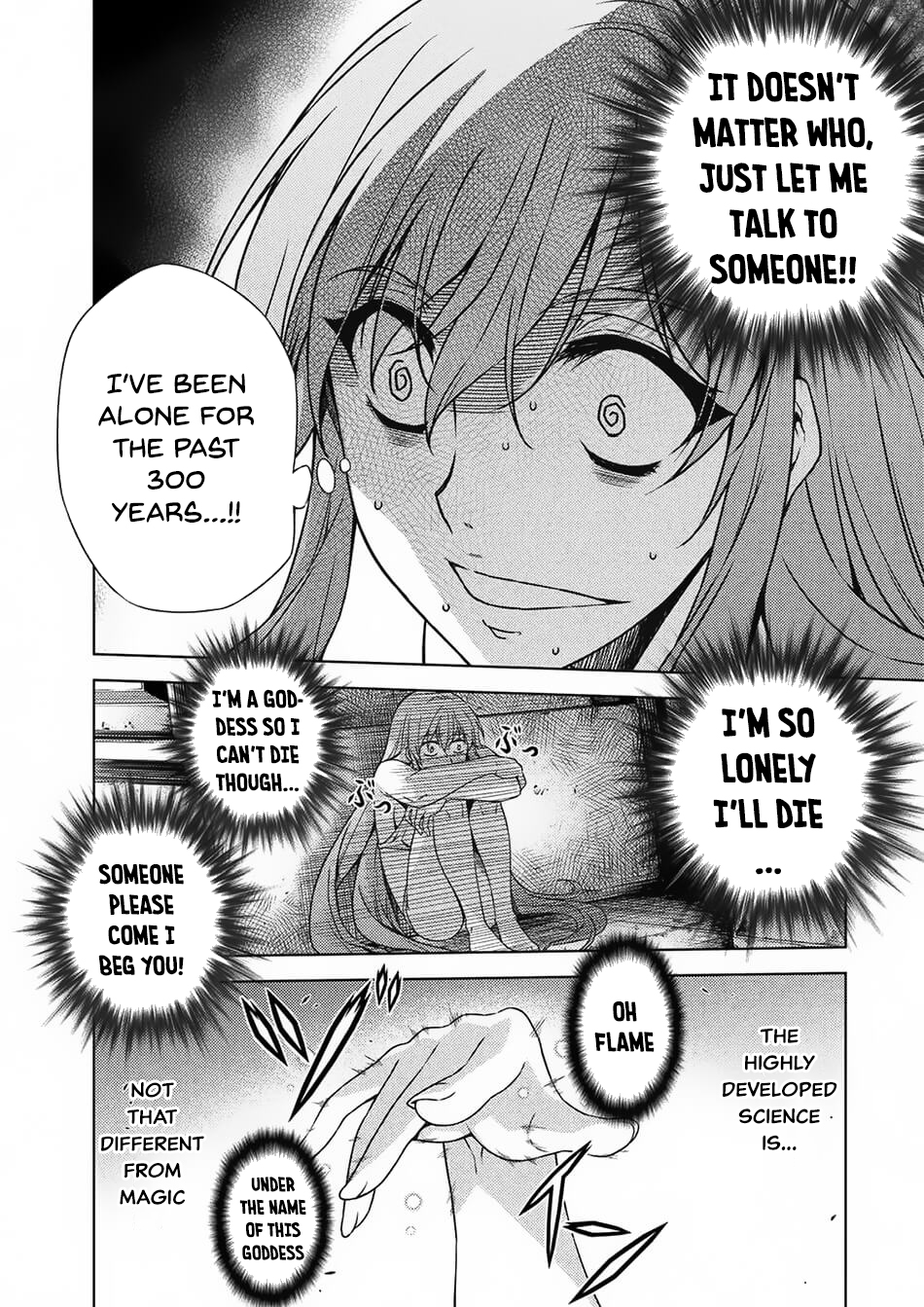 Ponkotsu Megami no Isekai Sousei-roku A Disappointing Goddess’ Genesis of Another Universe 第9页