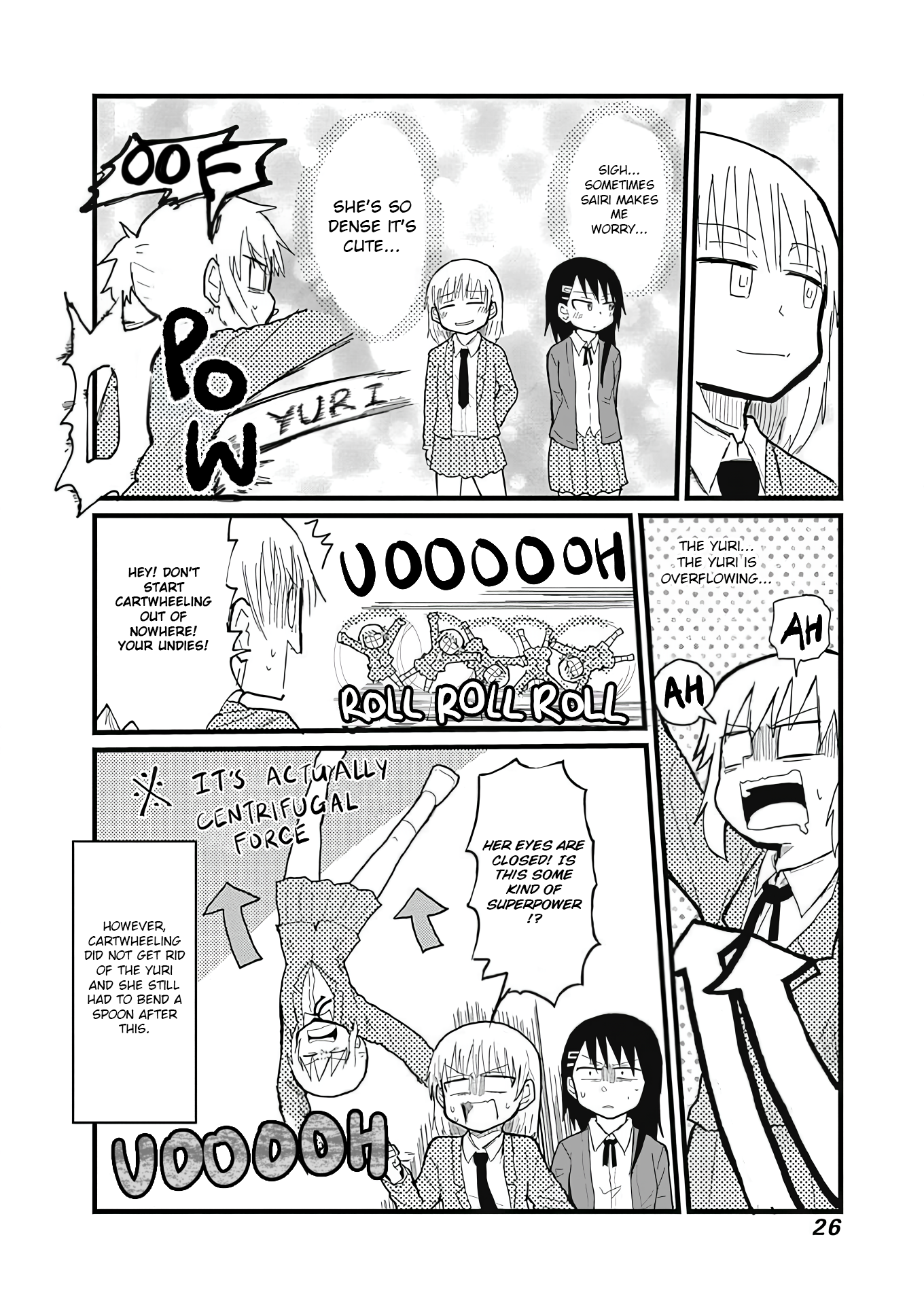 Yuri ni Hasamarete, Esper! Wall and Spoon 第13页