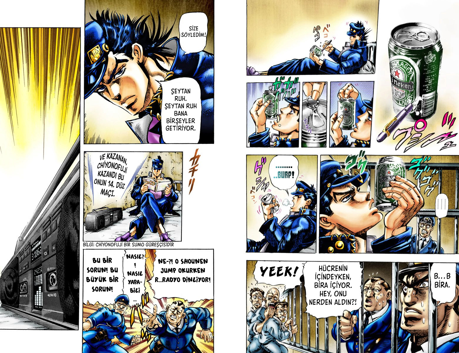 JoJo's Bizarre Adventure, Part 3: Stardust Crusaders (Official Colored) Jotaro Kujo Bölüm 1 第7页