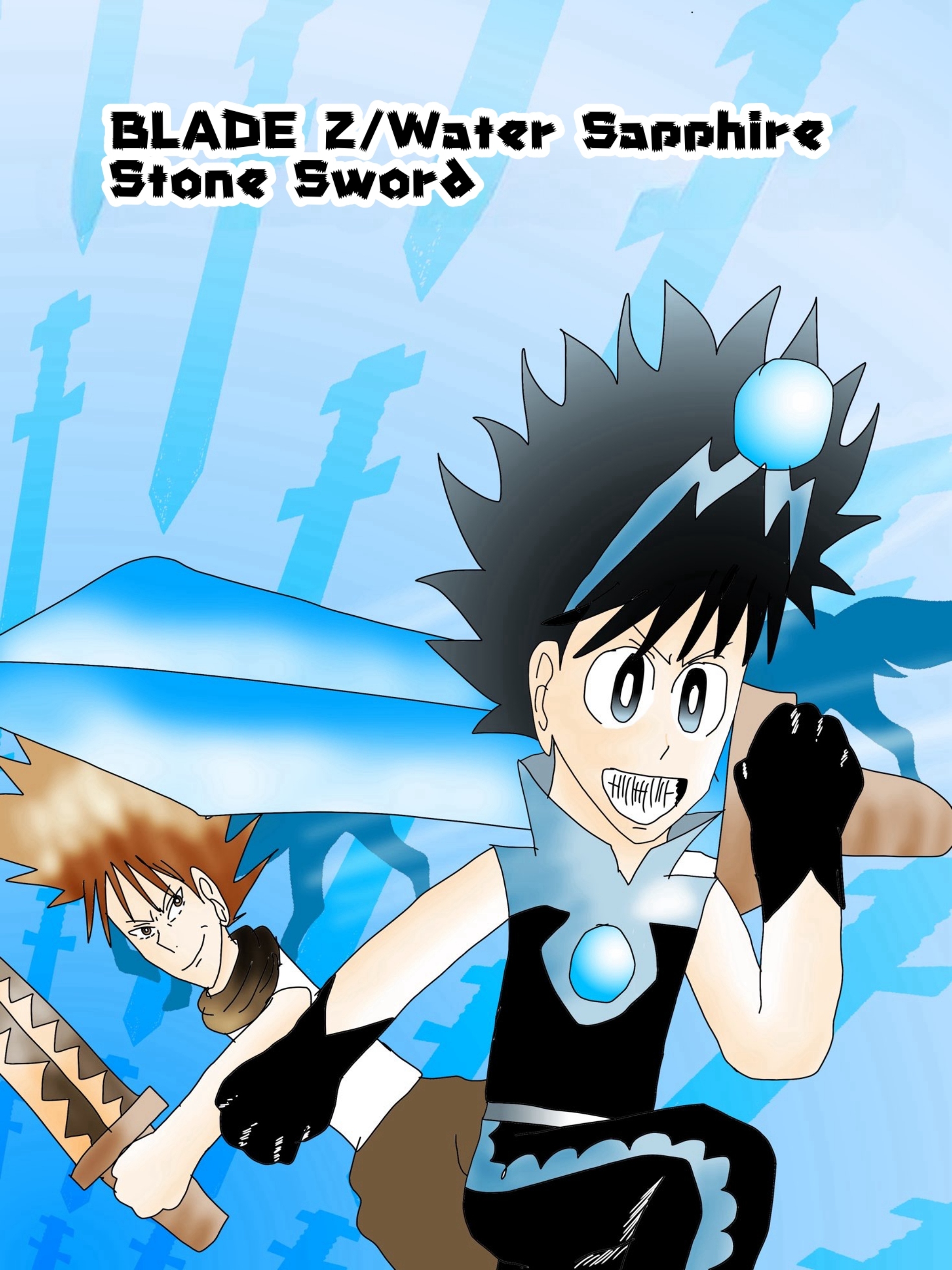 Kigenso Katana Water Sapphire Stone Sword 第1页