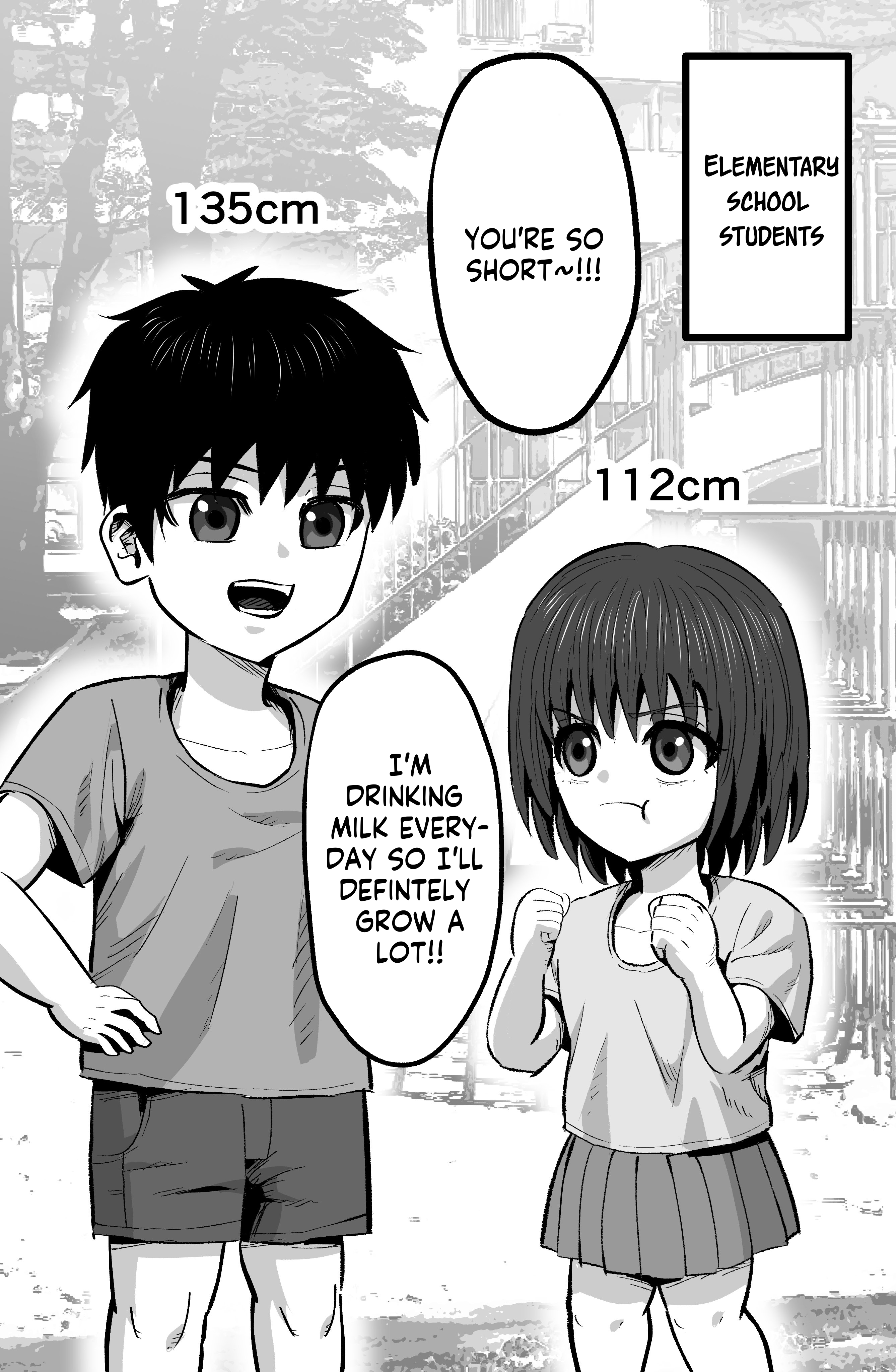 Childhood Friends Competing For Height 第1页