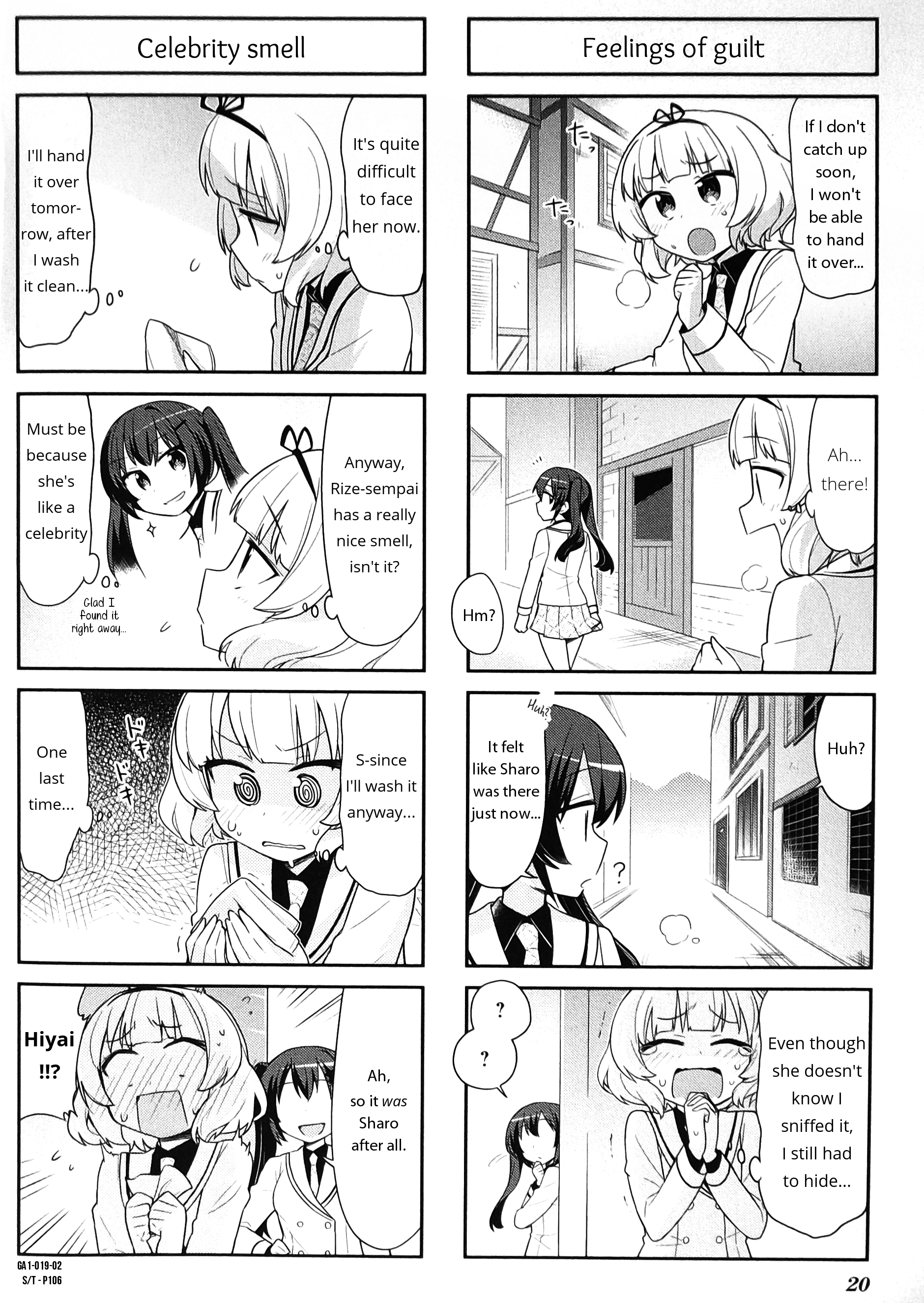 Gochuumon wa Usagi desu ka? Anthology Comic Did the Order lose something? 第2页